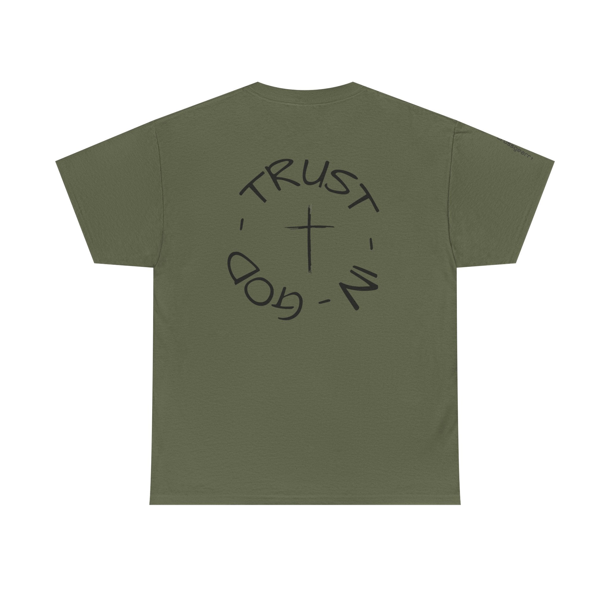 Christian Faith T-Shirt — "Trust in God" Cross Tee
