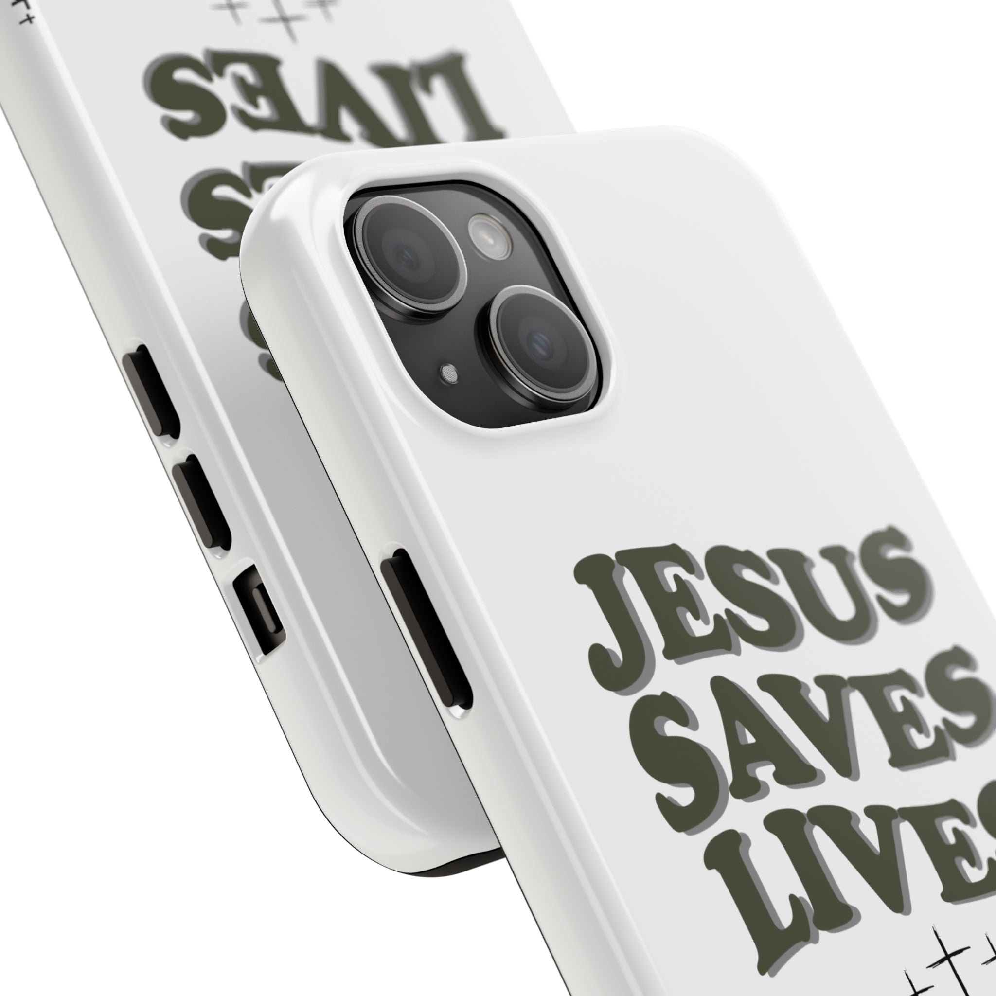 Jesus Saves Lives Phone Case