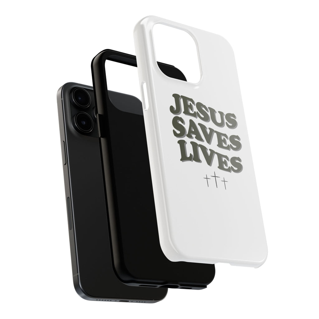Jesus Saves Lives Phone Case
