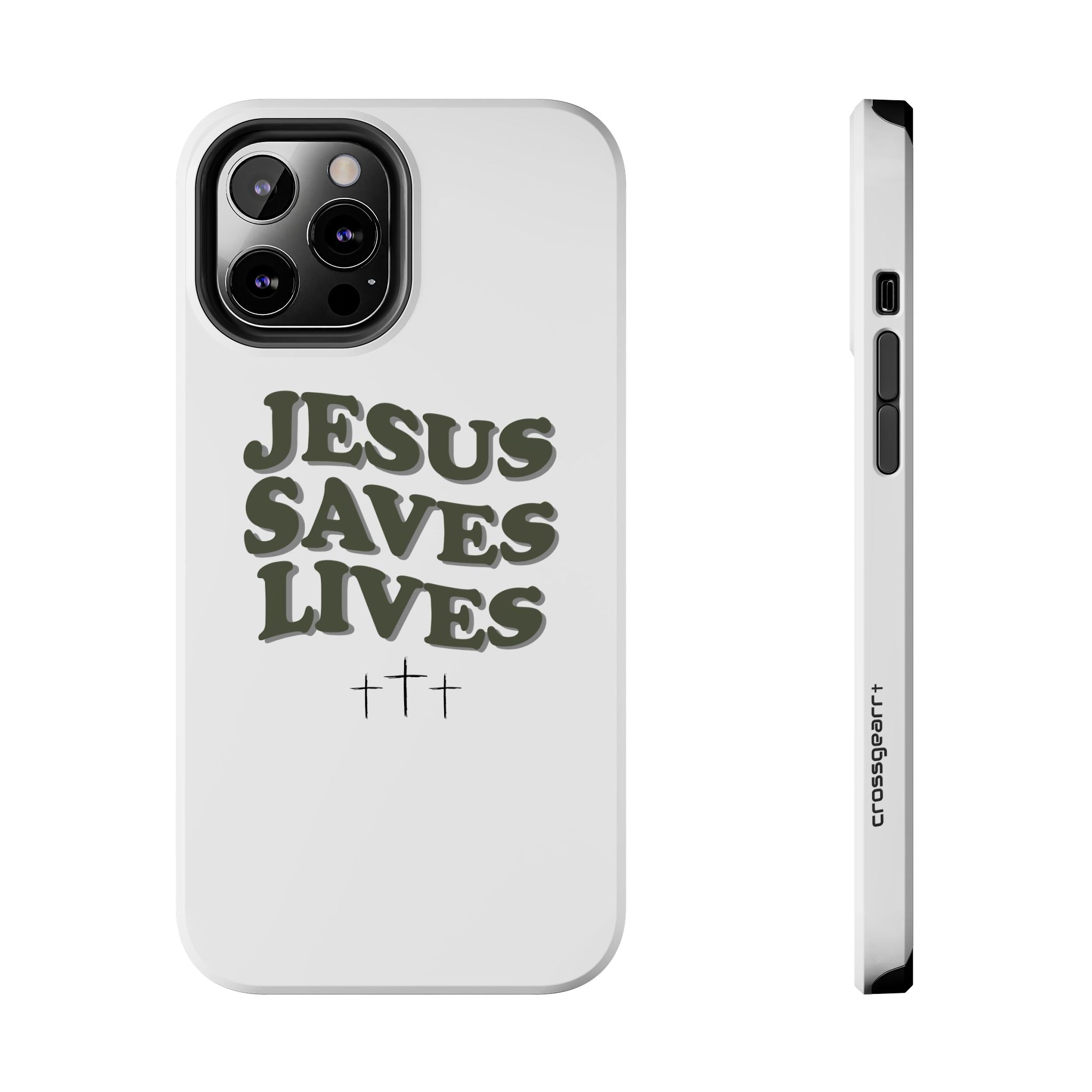 Jesus Saves Lives Phone Case