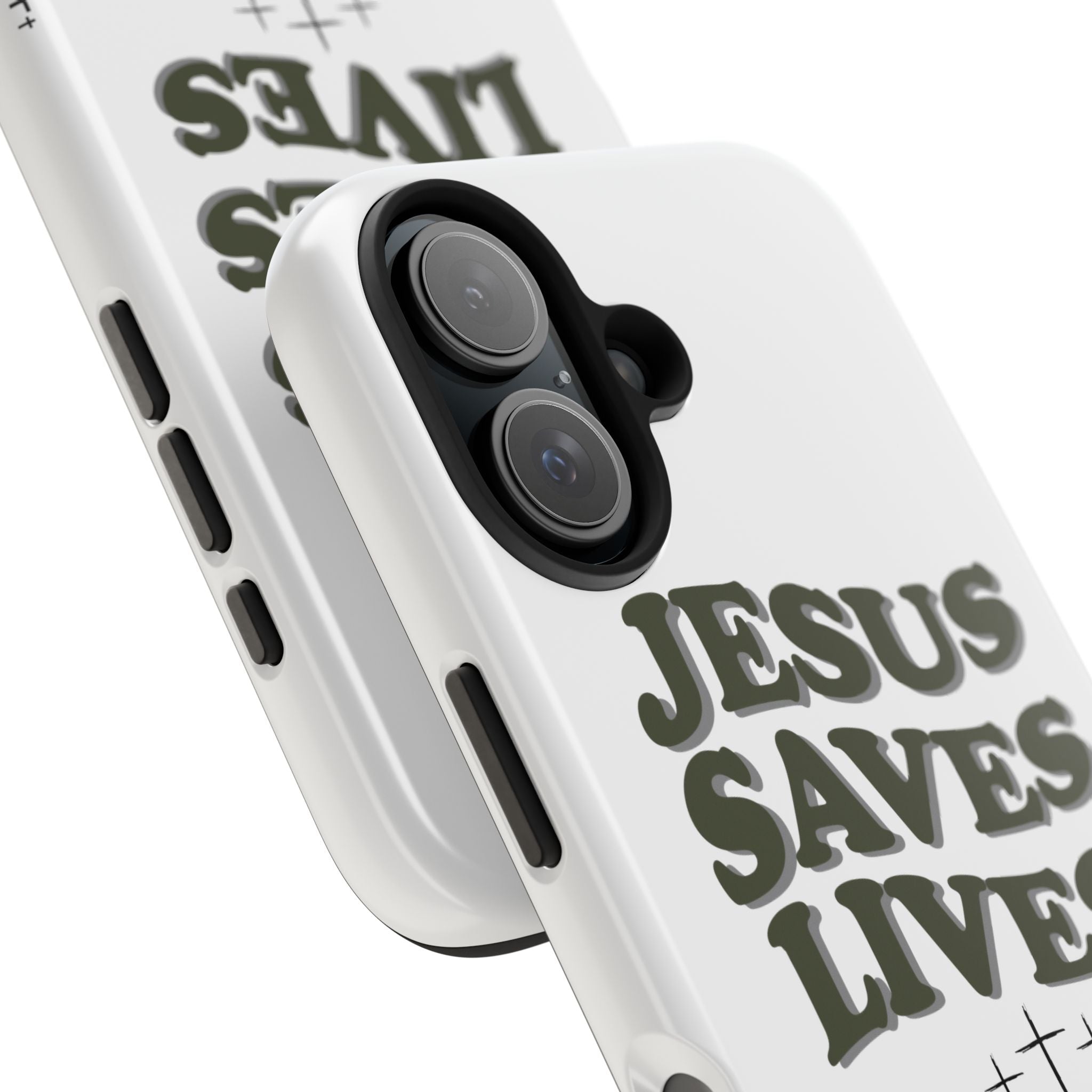 Jesus Saves Lives Phone Case