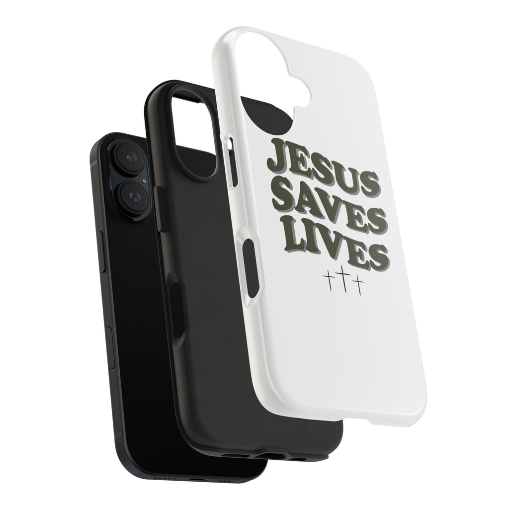 Jesus Saves Lives Phone Case