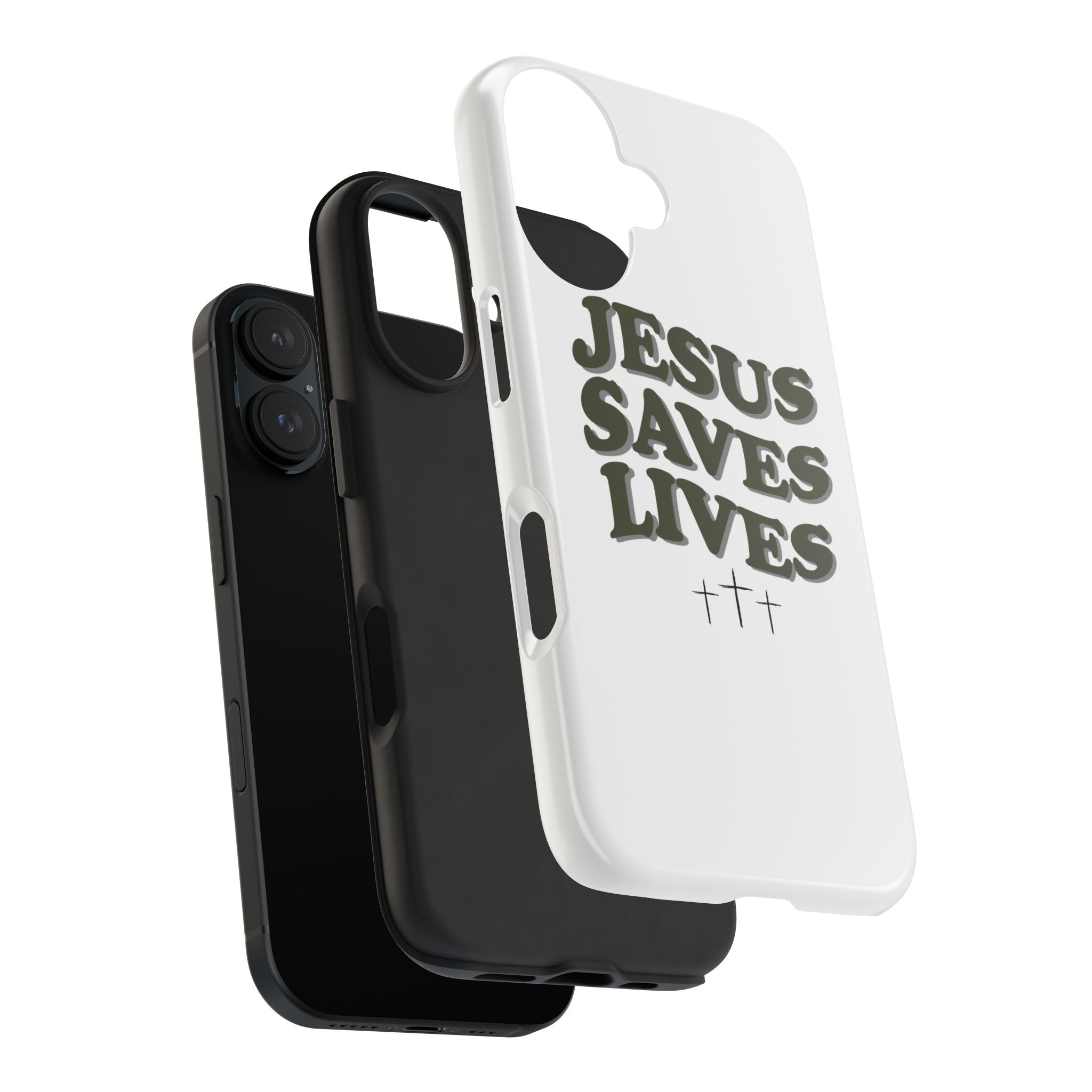 Jesus Saves Lives Phone Case