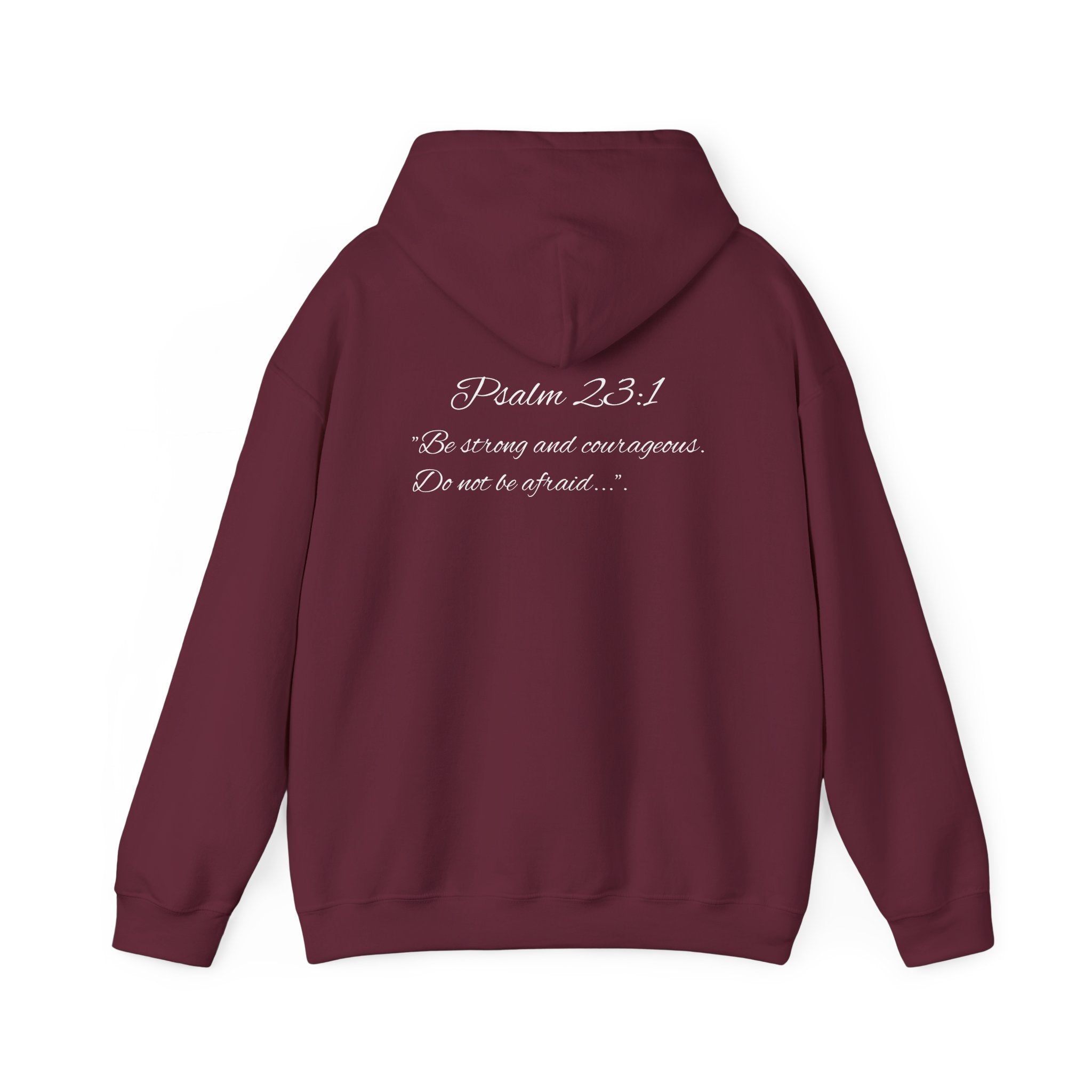 Trust in God hoodie | Psalm 23:1 faith sweatshirt