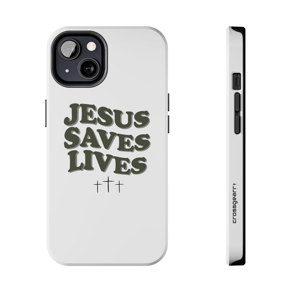 Jesus Saves Lives Phone Case