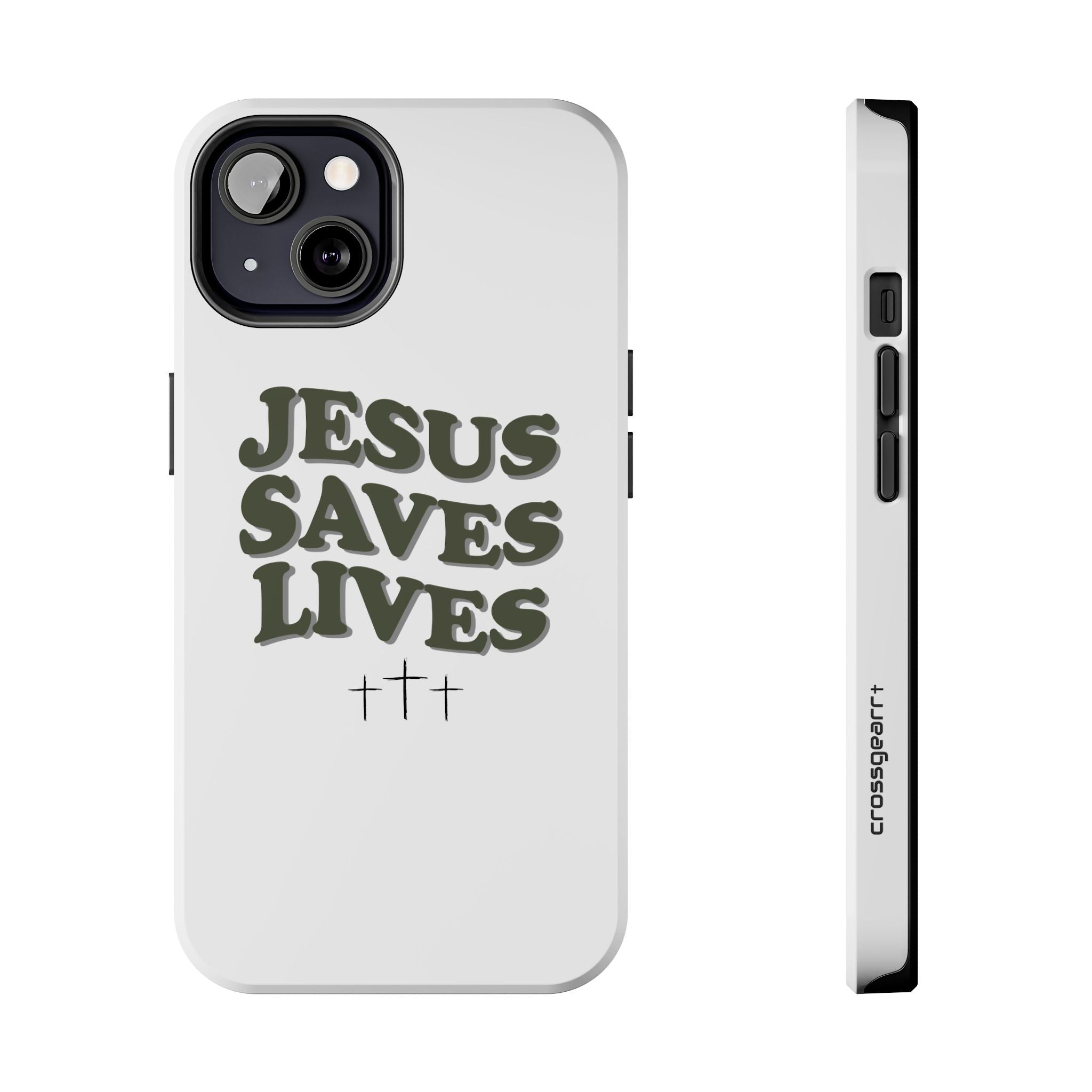 Jesus Saves Lives Phone Case