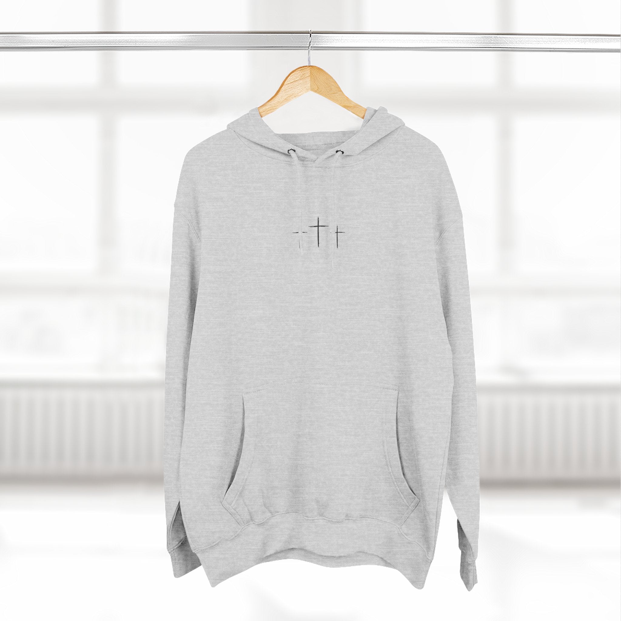 Jesus Saves Lives Fleece Hoodie