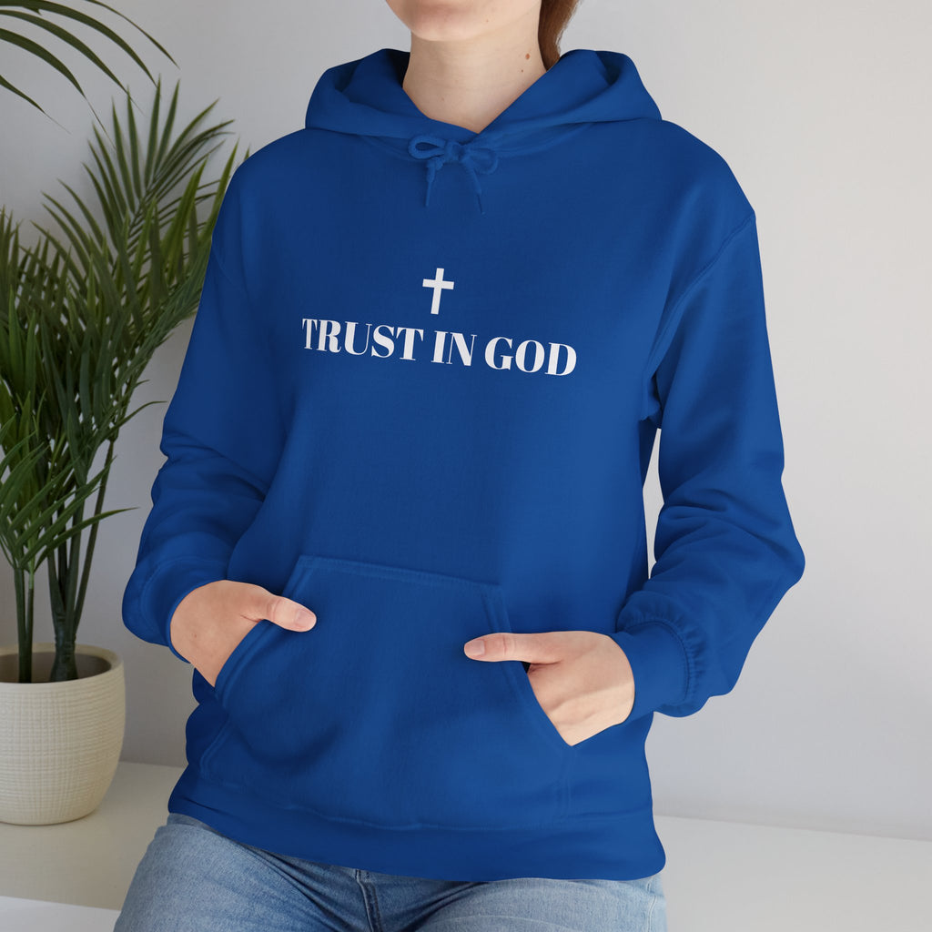 Trust in God hoodie | Psalm 23:1 faith sweatshirt