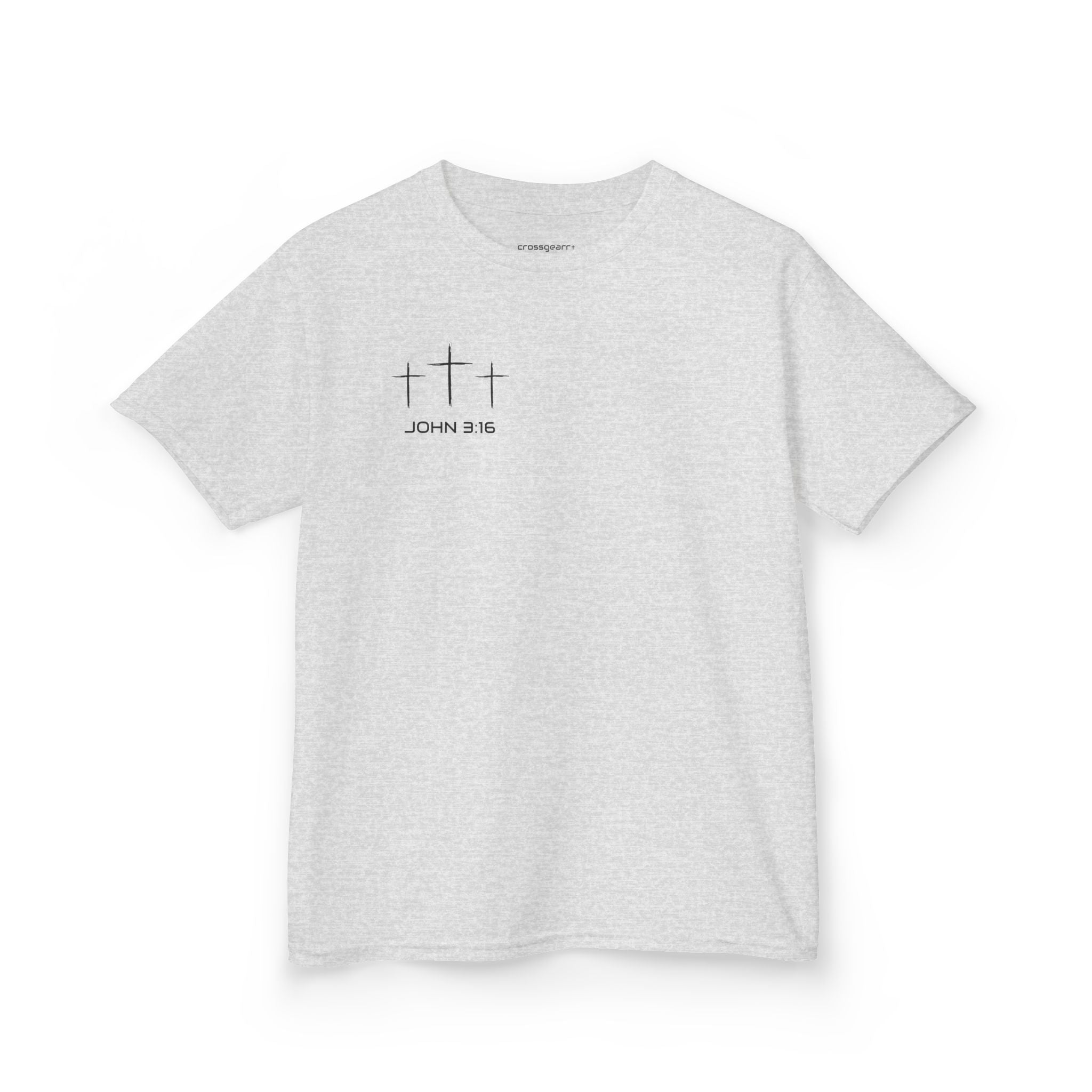 Kids Christian Faith T-Shirt — "Trust in God" Cross Tee