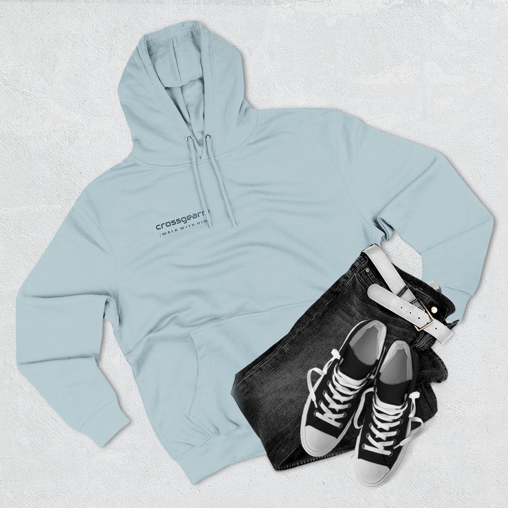God Isaiah 41:13 Fleece Hoodie | WALK WITH HIM