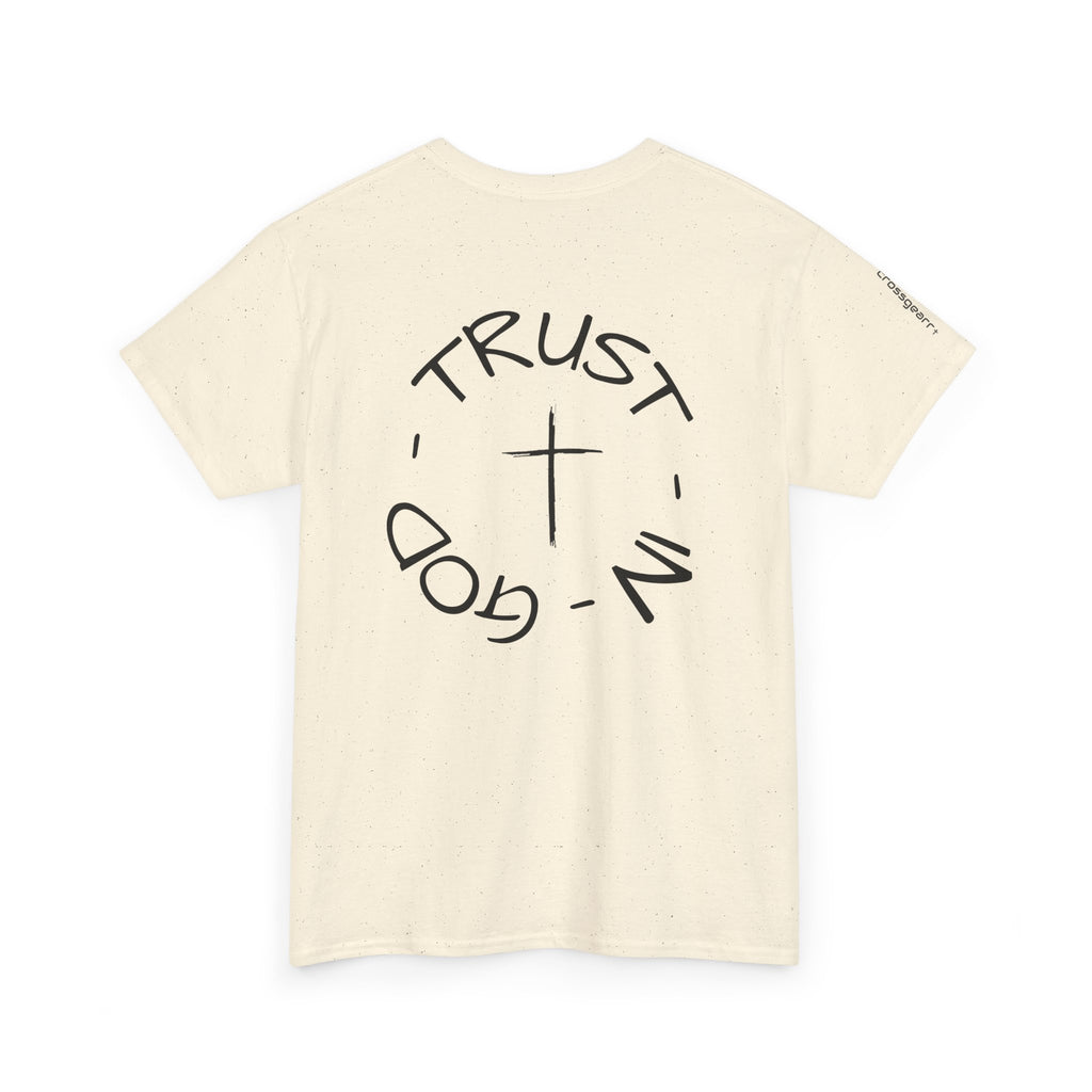 Christian Faith T-Shirt — "Trust in God" Cross Tee