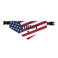 Patriotic Christian Pet Bandana Collar