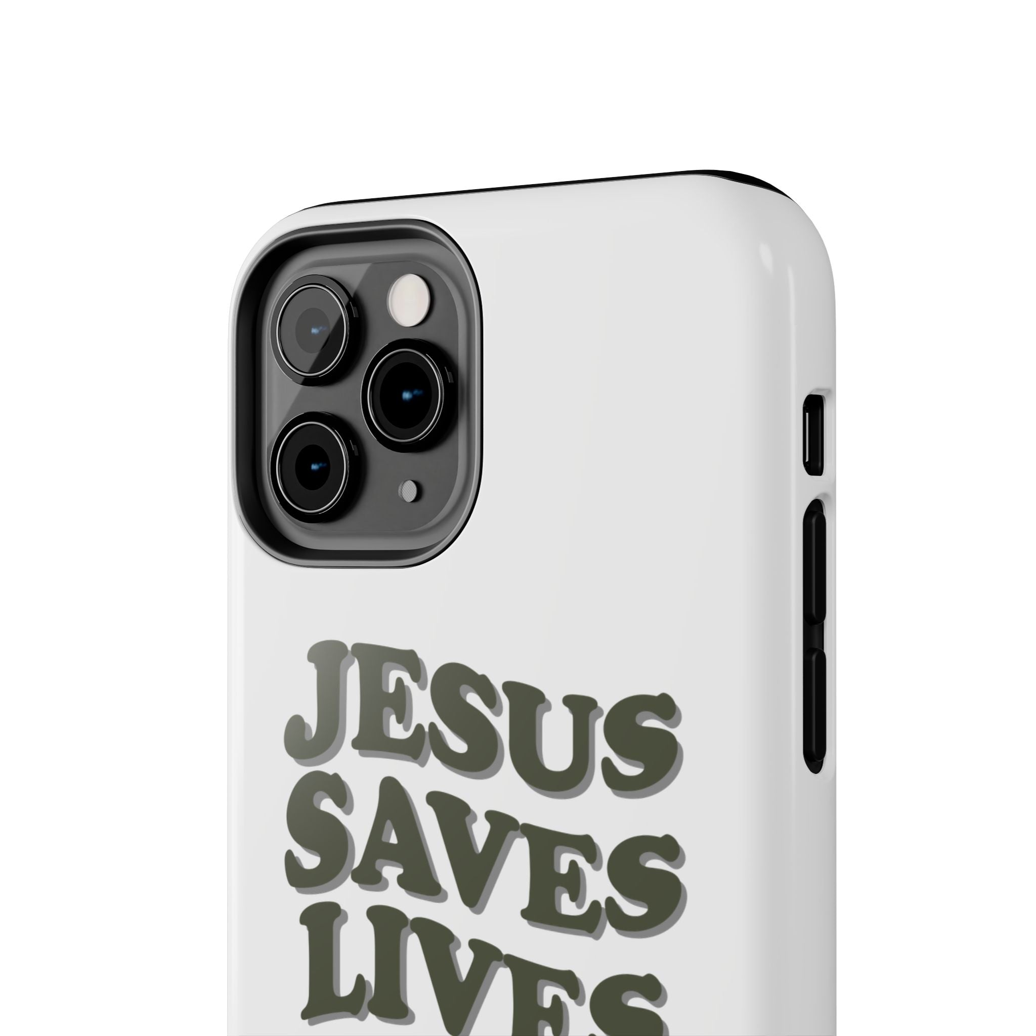 Jesus Saves Lives Phone Case