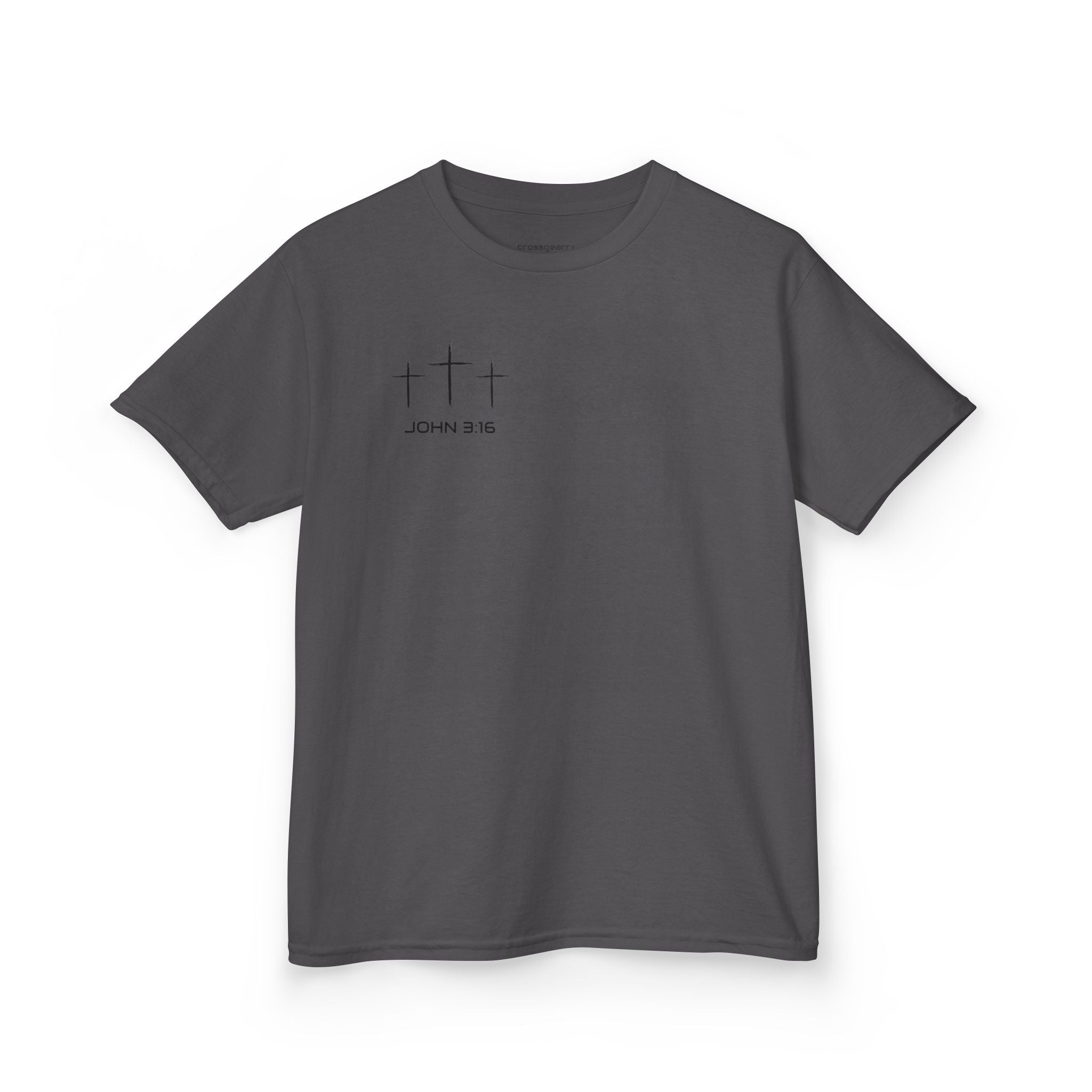Kids Christian Faith T-Shirt — "Trust in God" Cross Tee
