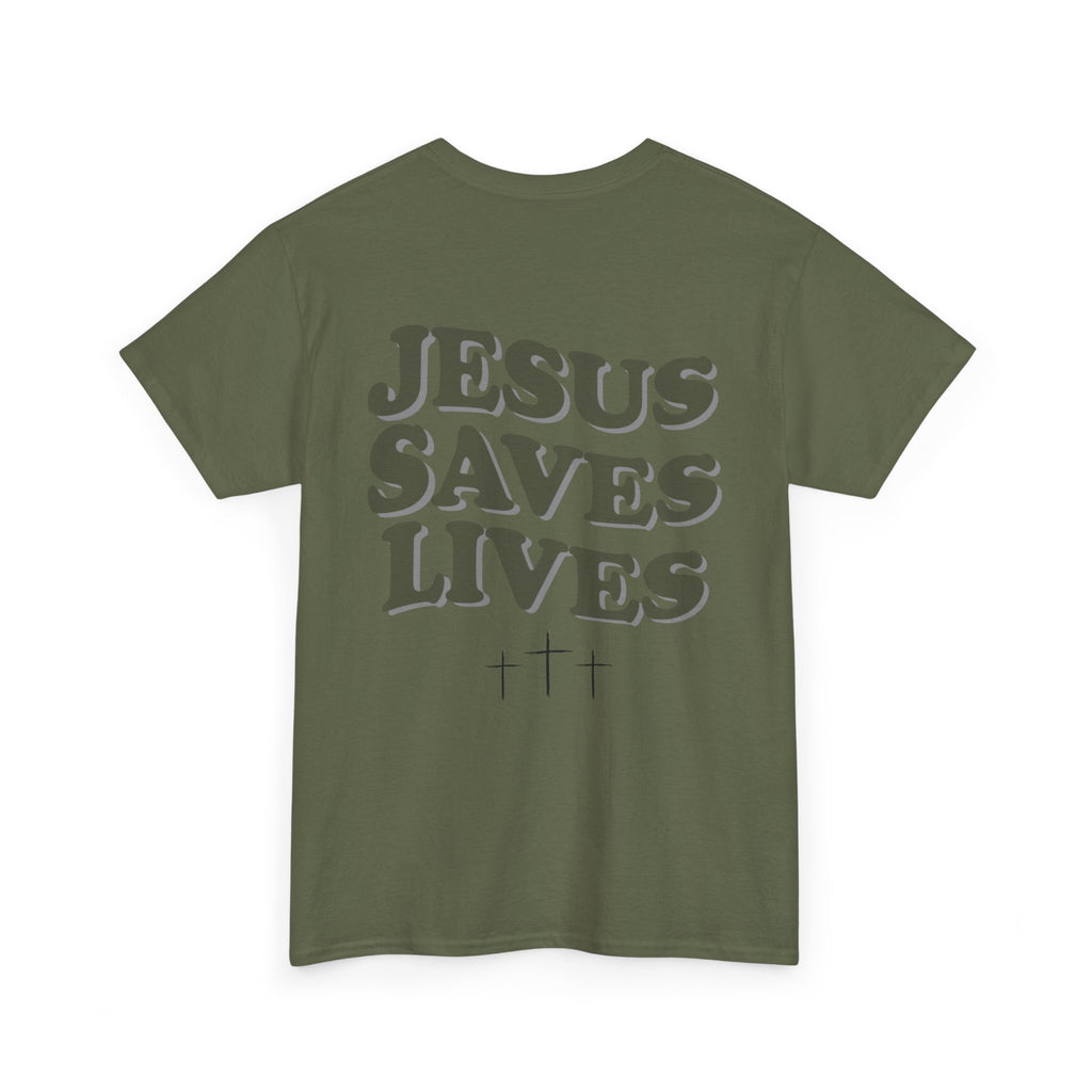 JESUS SAVES LIVES TEE
