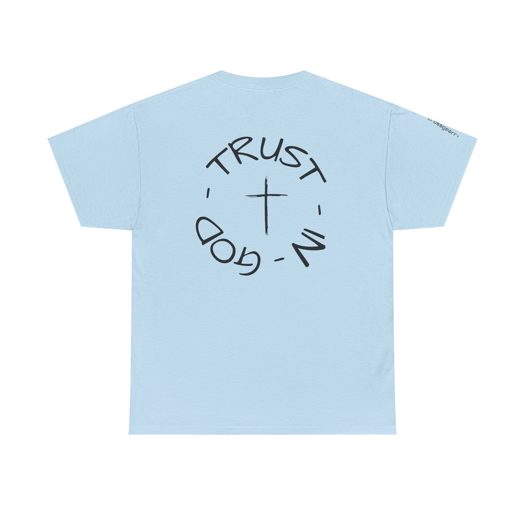 Christian Faith T-Shirt — "Trust in God" Cross Tee