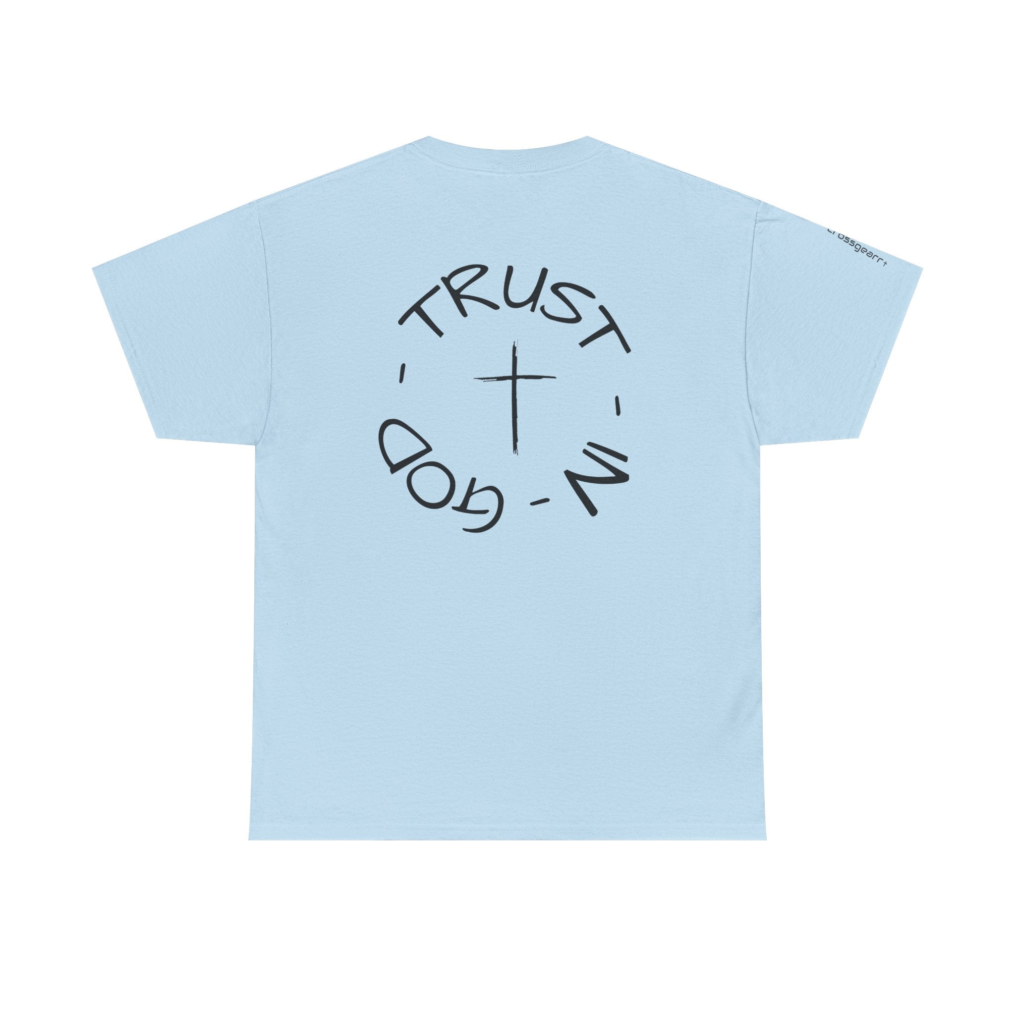 Christian Faith T-Shirt — "Trust in God" Cross Tee