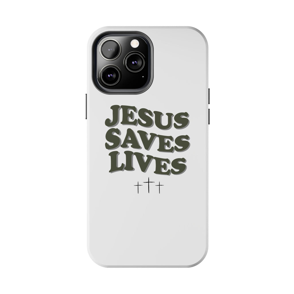 Jesus Saves Lives Phone Case