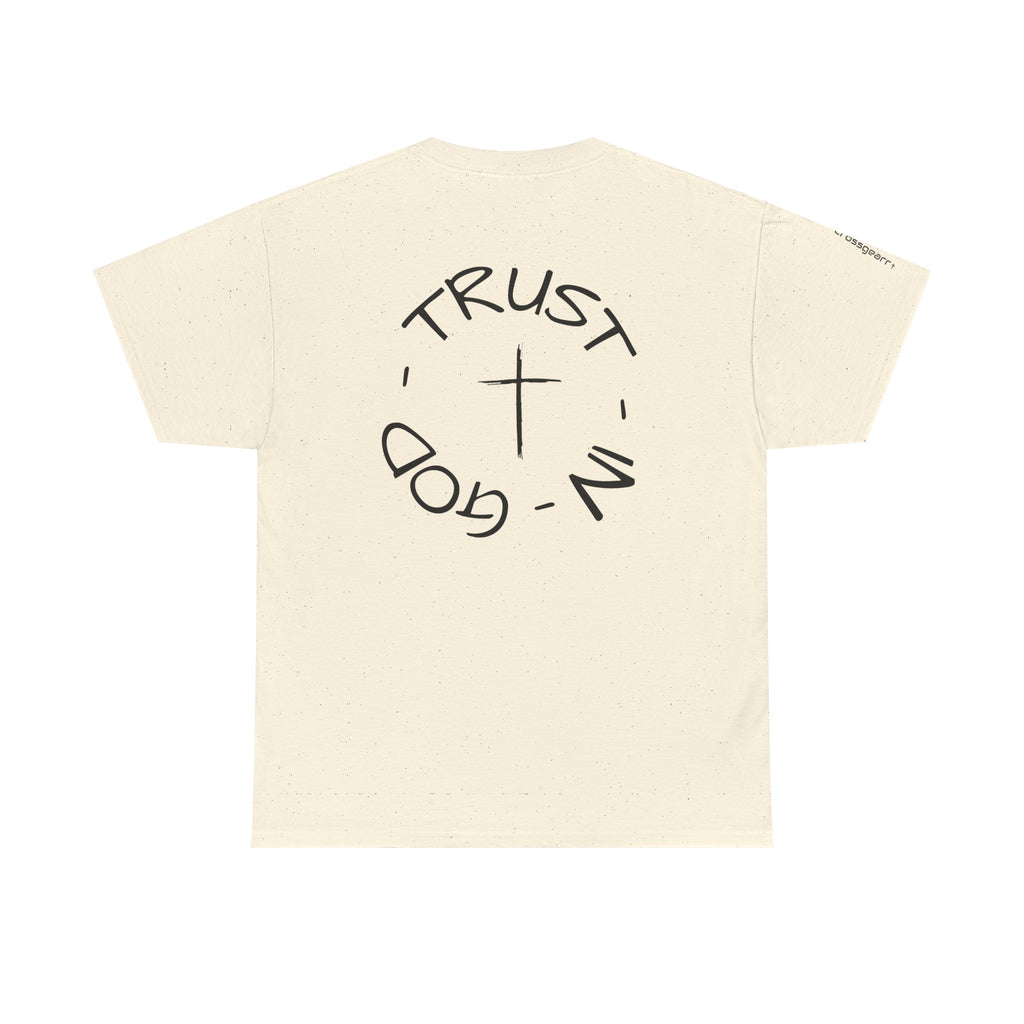 Christian Faith T-Shirt — "Trust in God" Cross Tee