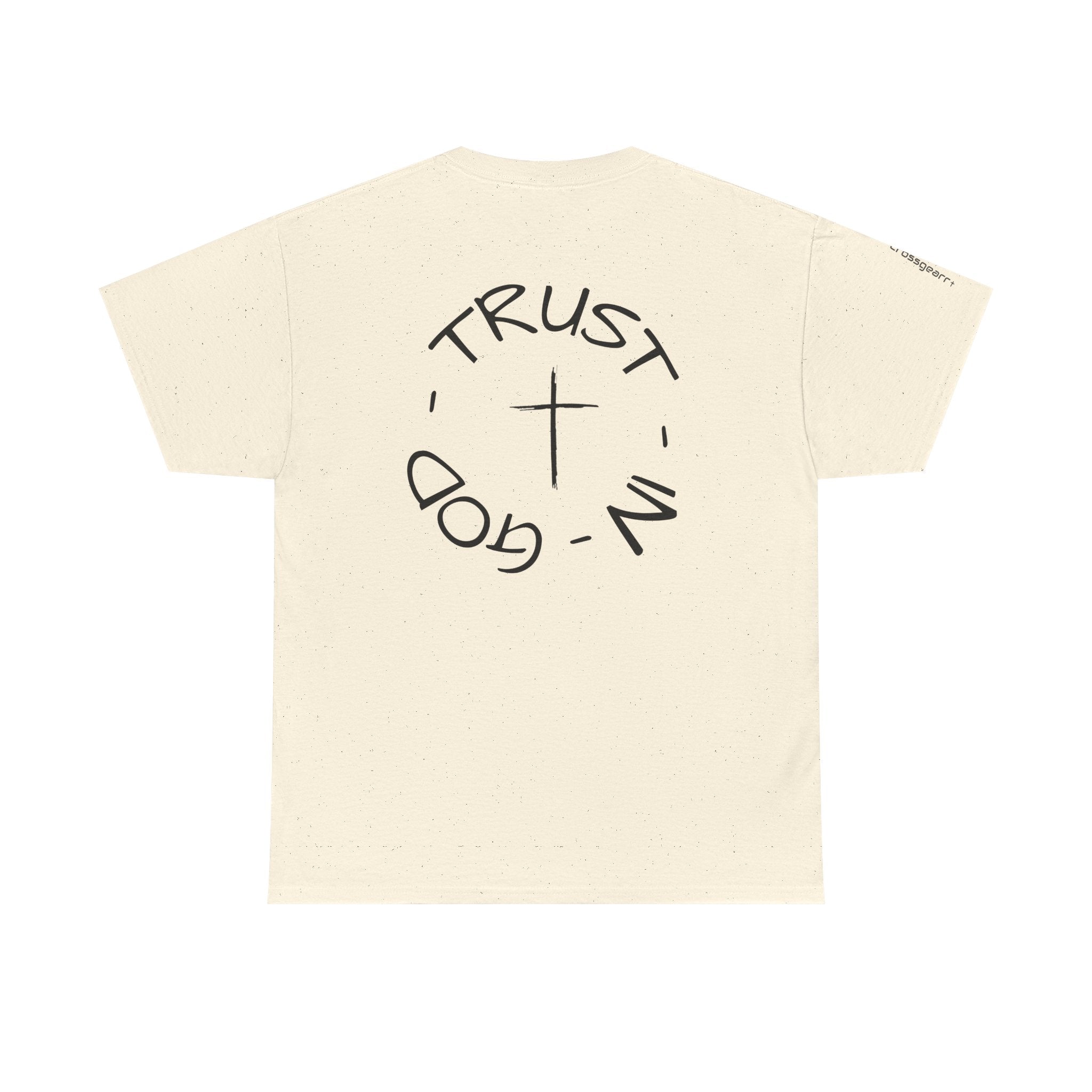 Christian Faith T-Shirt — "Trust in God" Cross Tee