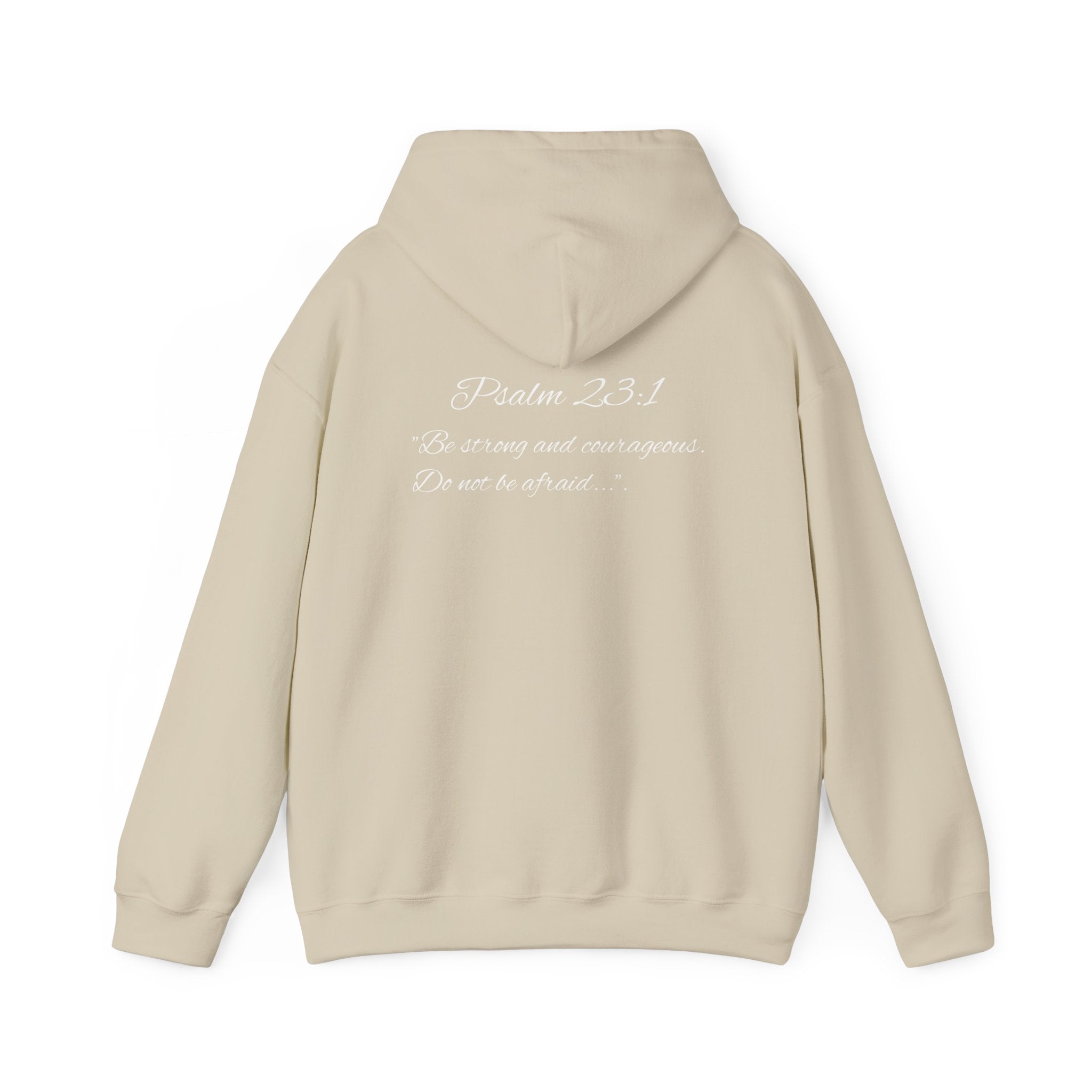 Trust in God hoodie | Psalm 23:1 faith sweatshirt