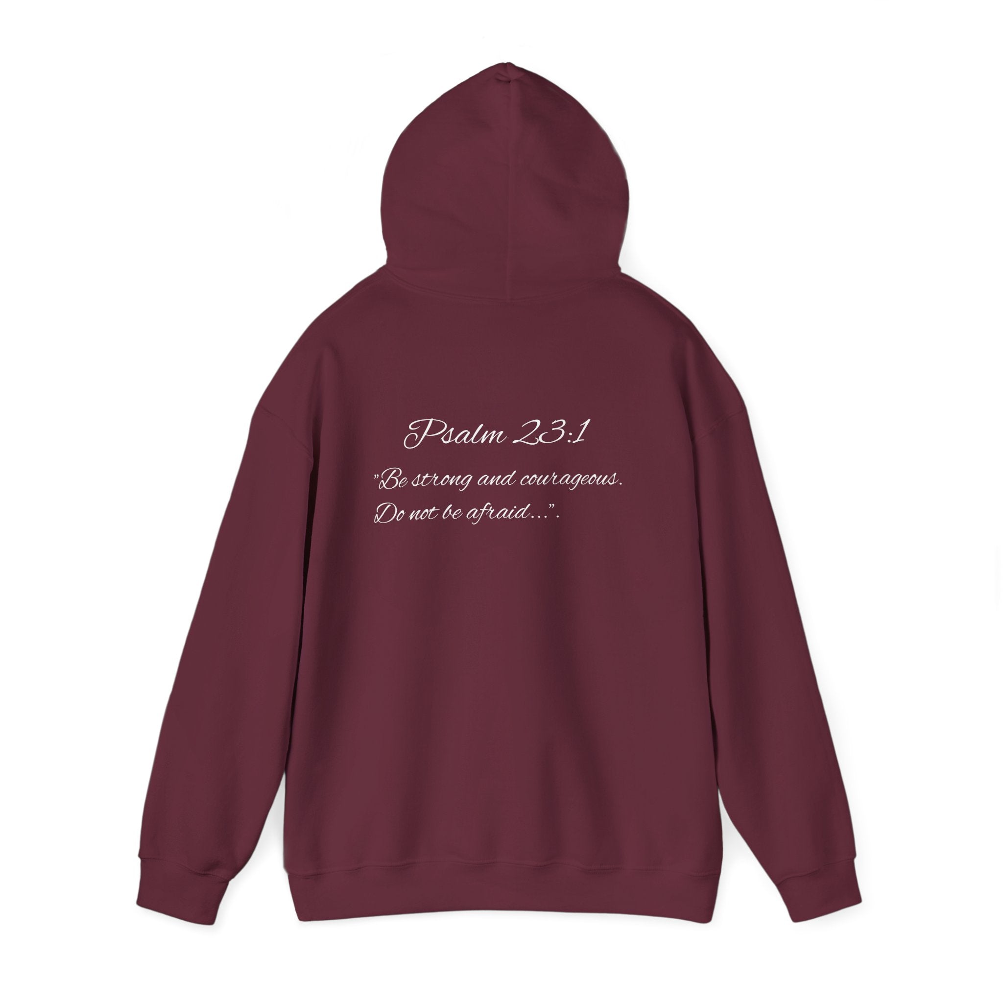 Trust in God hoodie | Psalm 23:1 faith sweatshirt