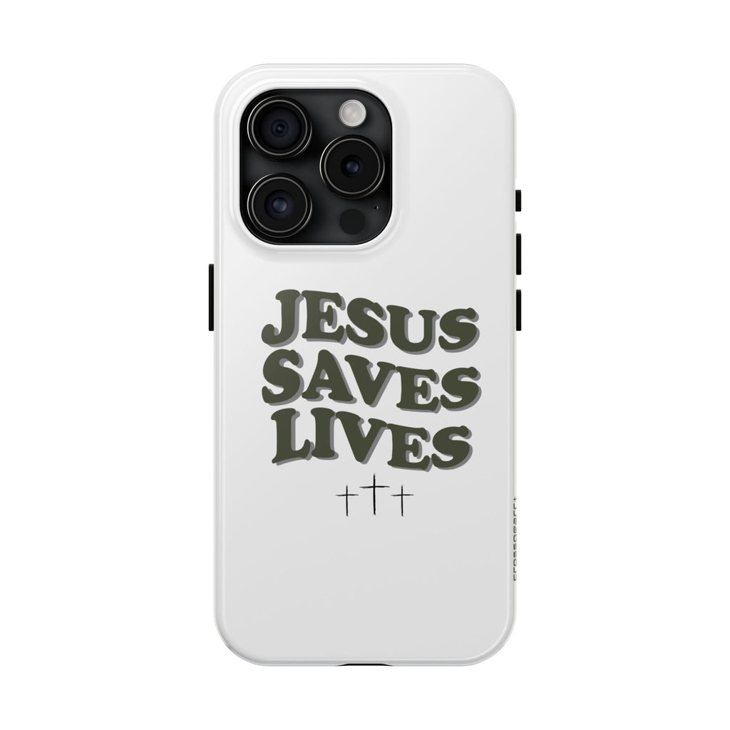 Jesus Saves Lives Phone Case