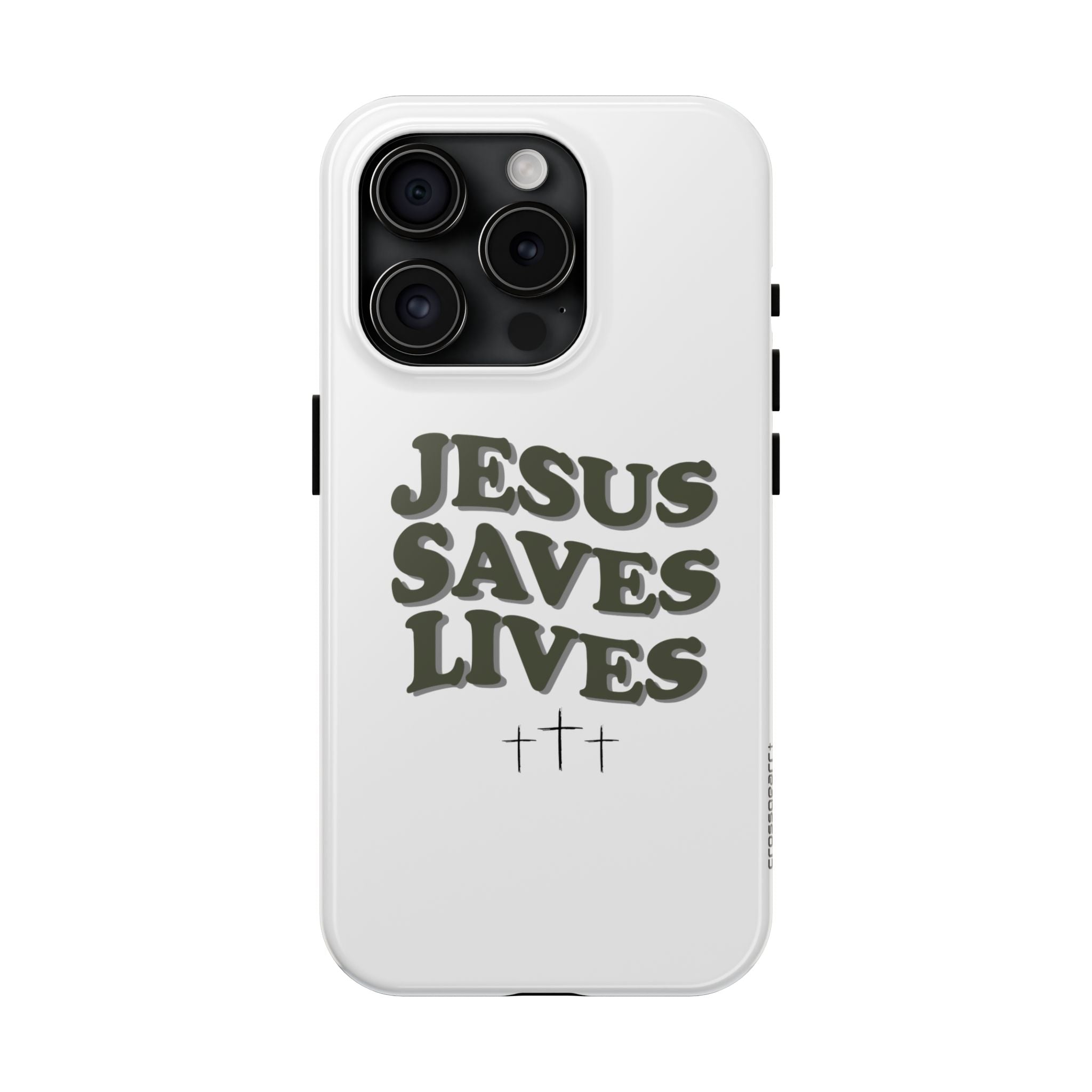 Jesus Saves Lives Phone Case