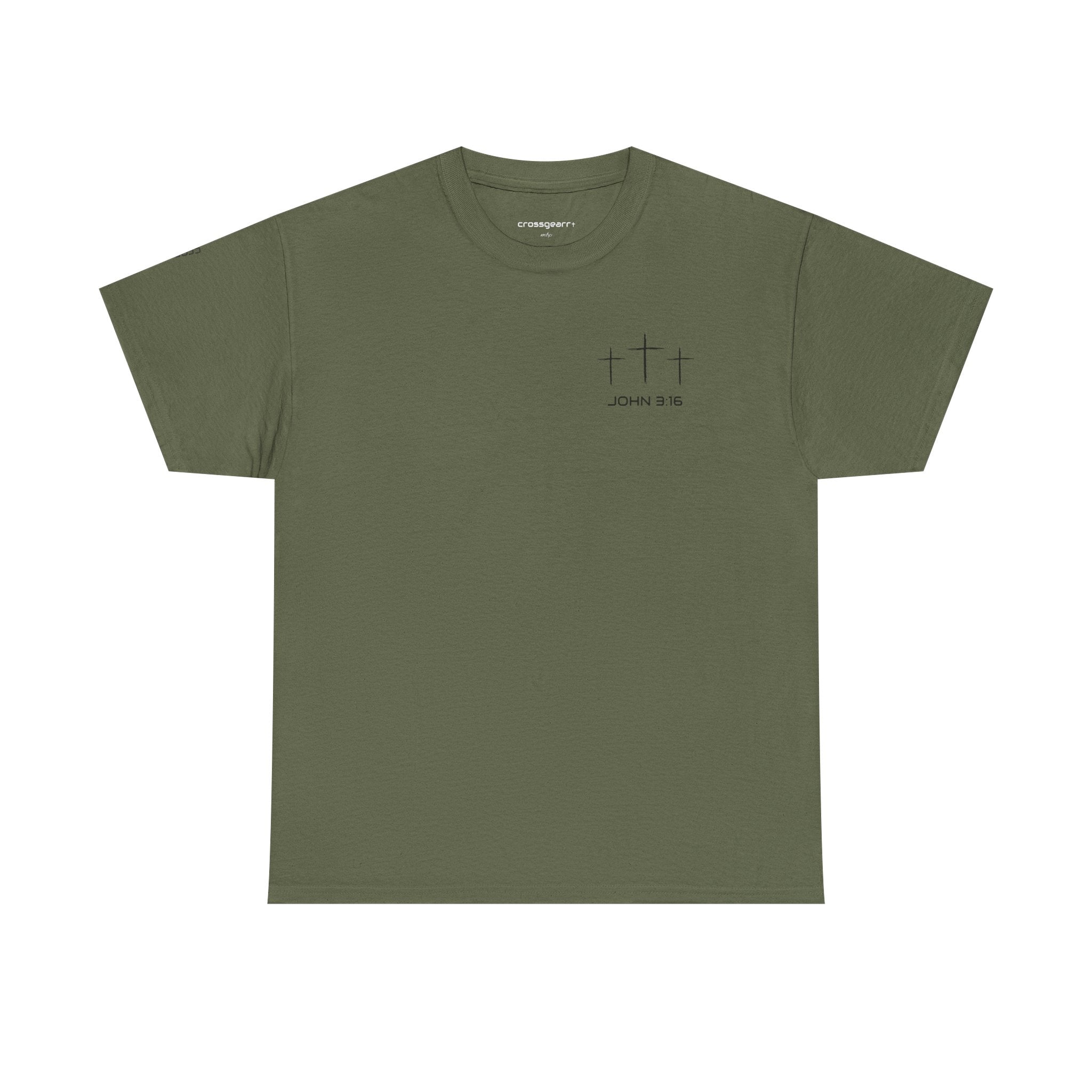 Christian Faith T-Shirt — "Trust in God" Cross Tee