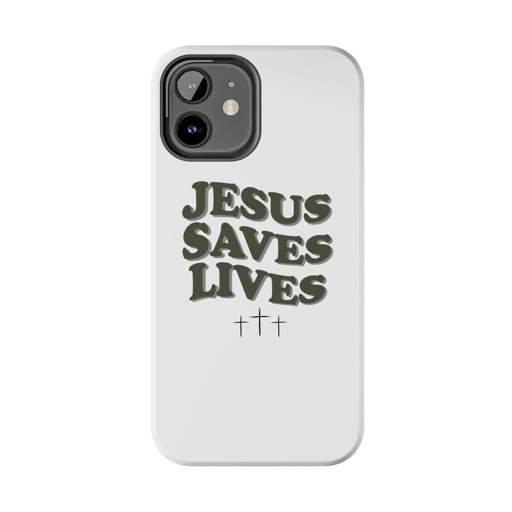 Jesus Saves Lives Phone Case