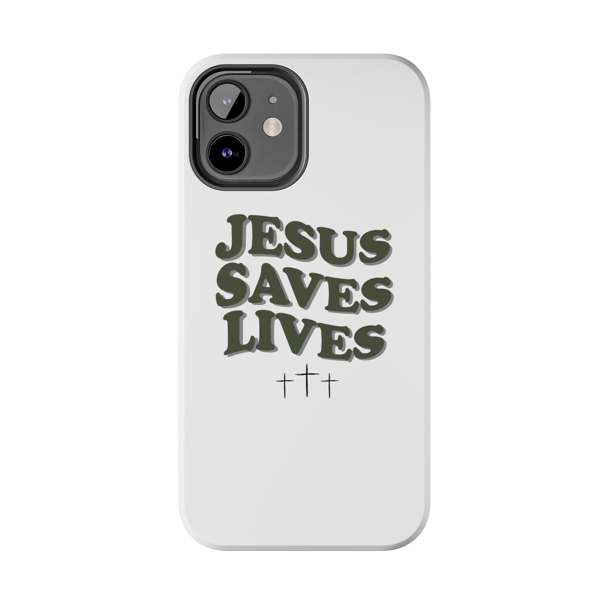 Jesus Saves Lives Phone Case