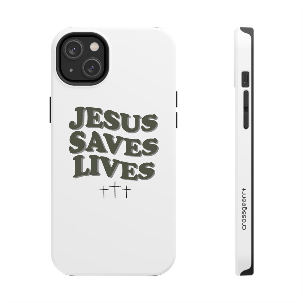 Jesus Saves Lives Phone Case