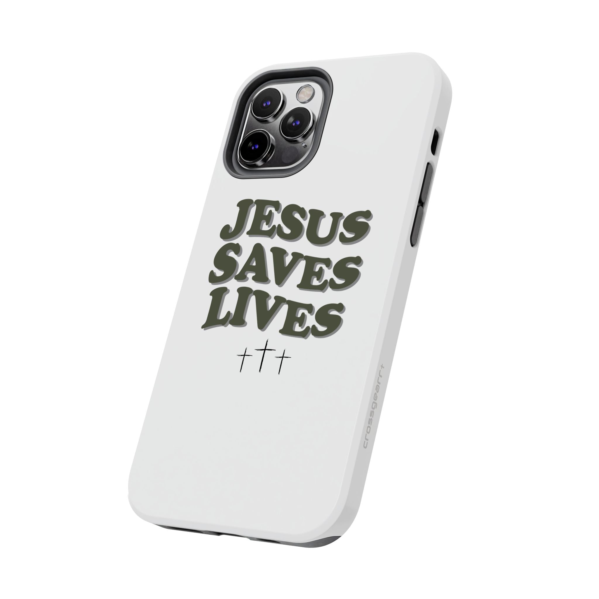 Jesus Saves Lives Phone Case