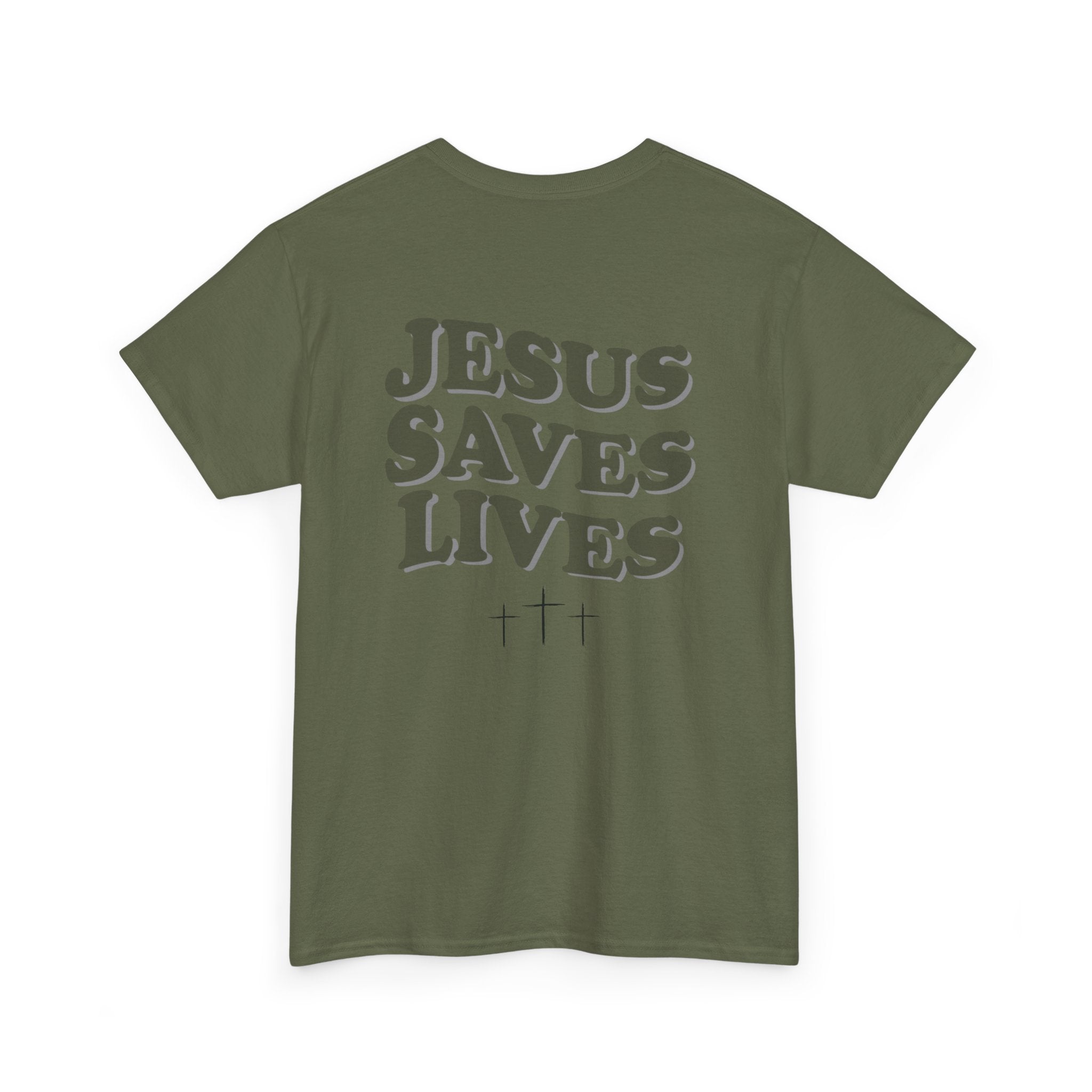 JESUS SAVES LIVES TEE