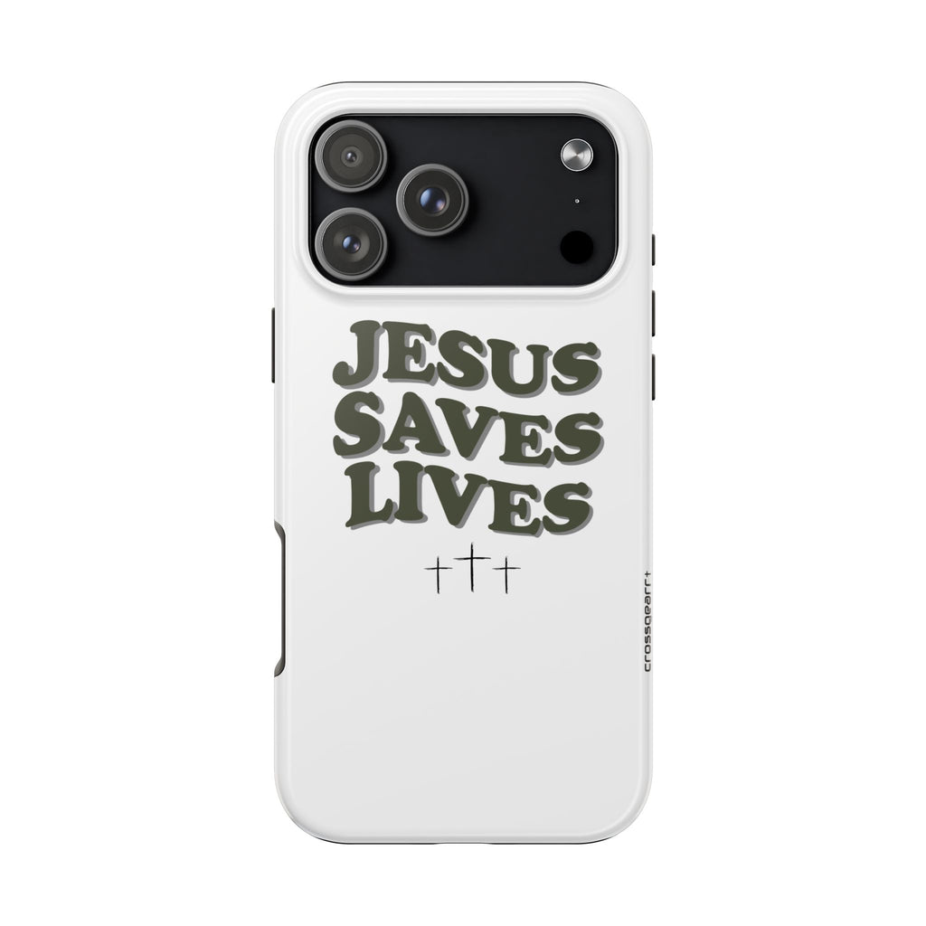 Jesus Saves Lives Phone Case