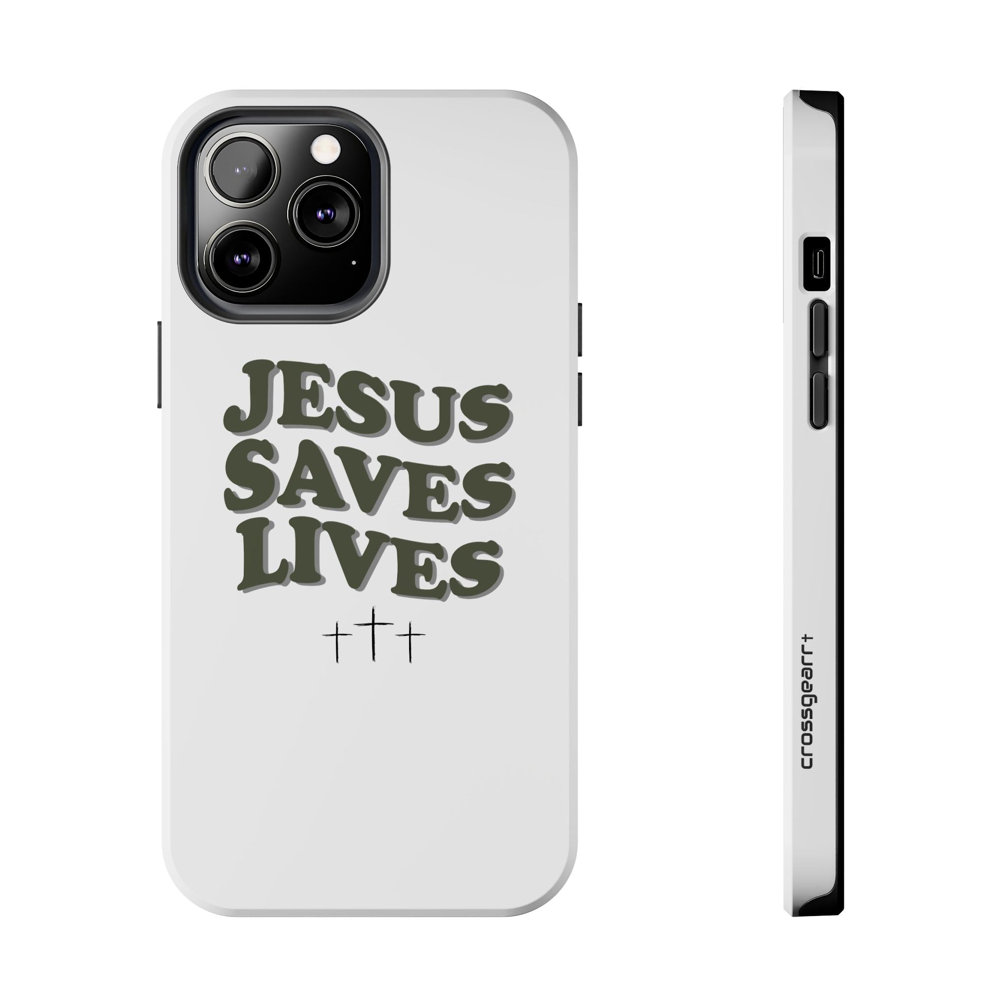Jesus Saves Lives Phone Case
