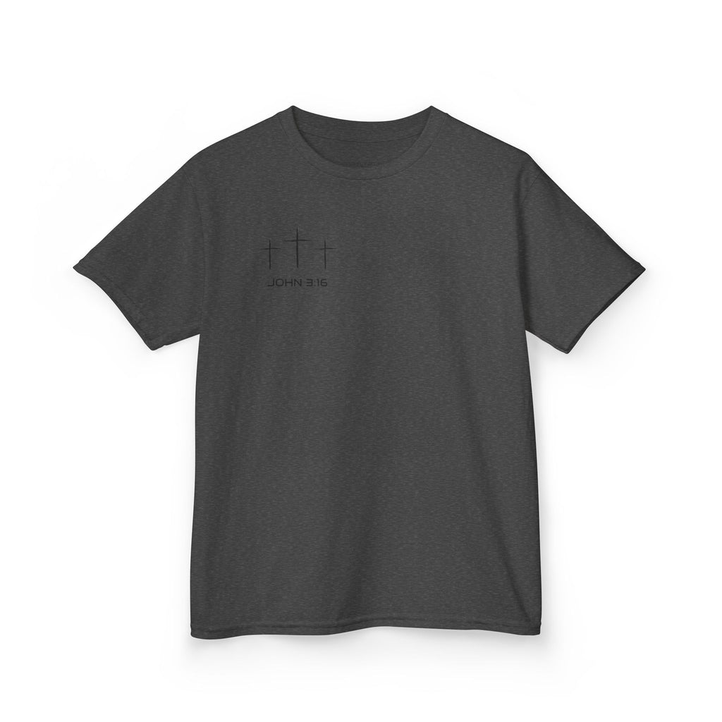 Kids Christian Faith T-Shirt — "Trust in God" Cross Tee