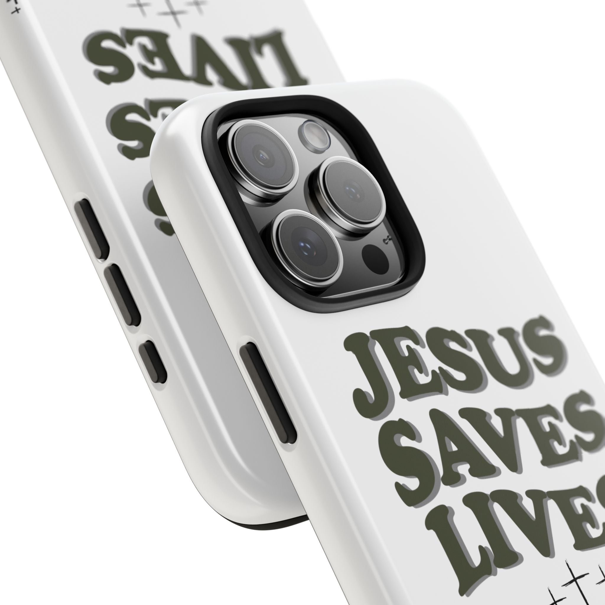 Jesus Saves Lives Phone Case