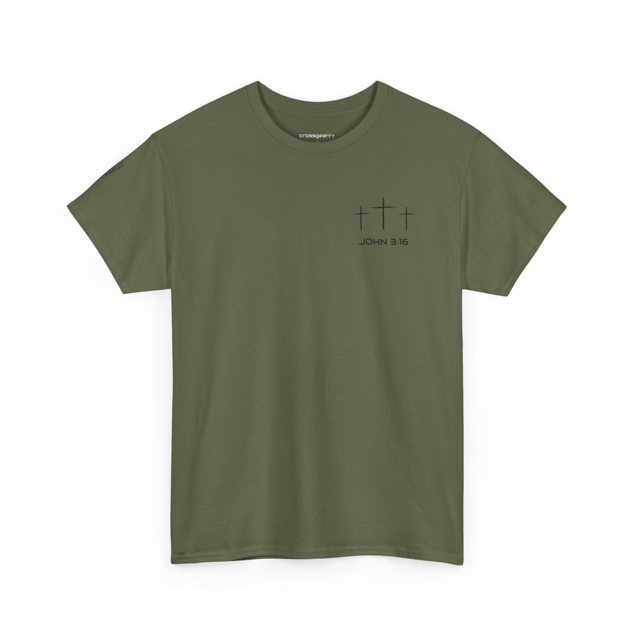 Christian Faith T-Shirt — "Trust in God" Cross Tee