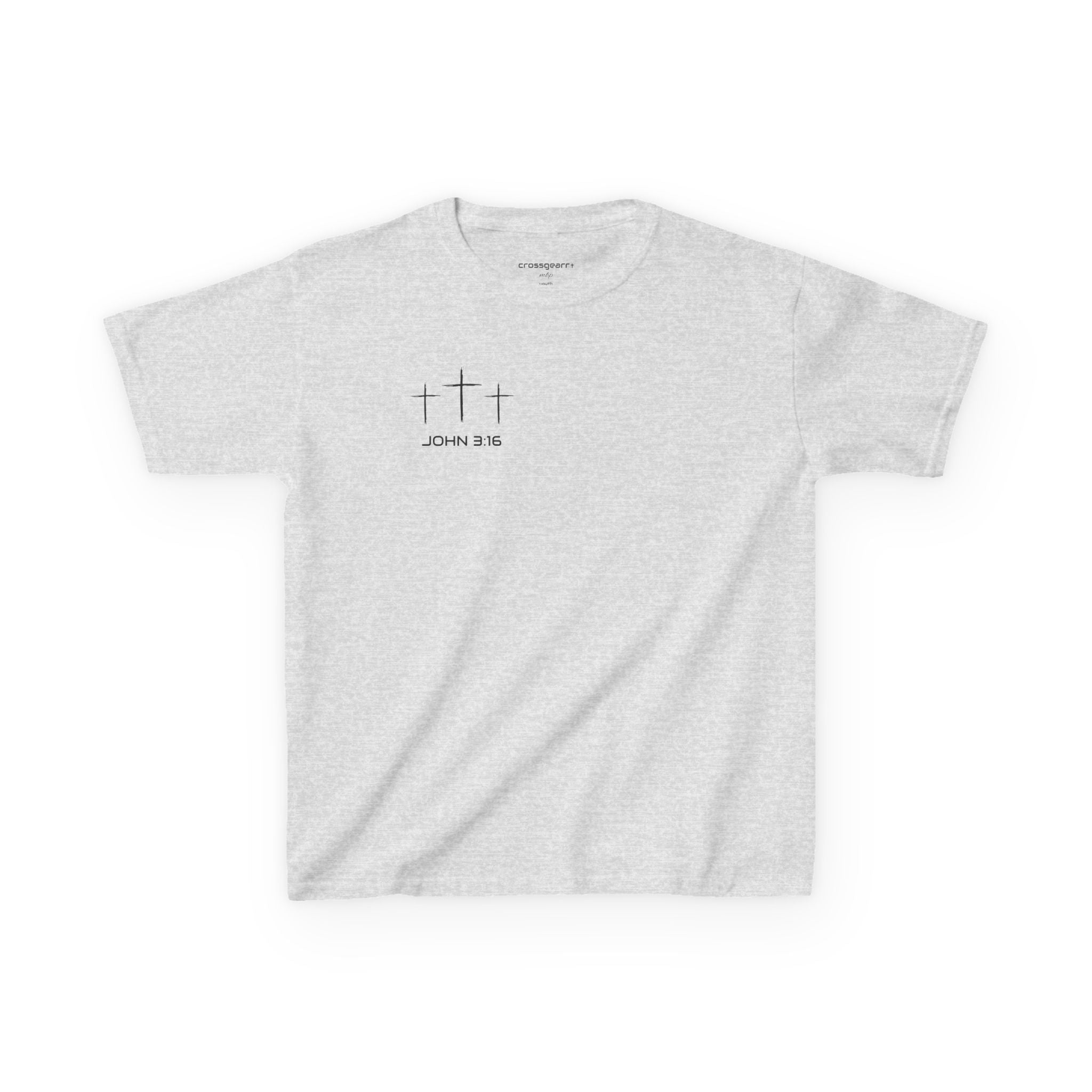 Kids Christian Faith T-Shirt — "Trust in God" Cross Tee