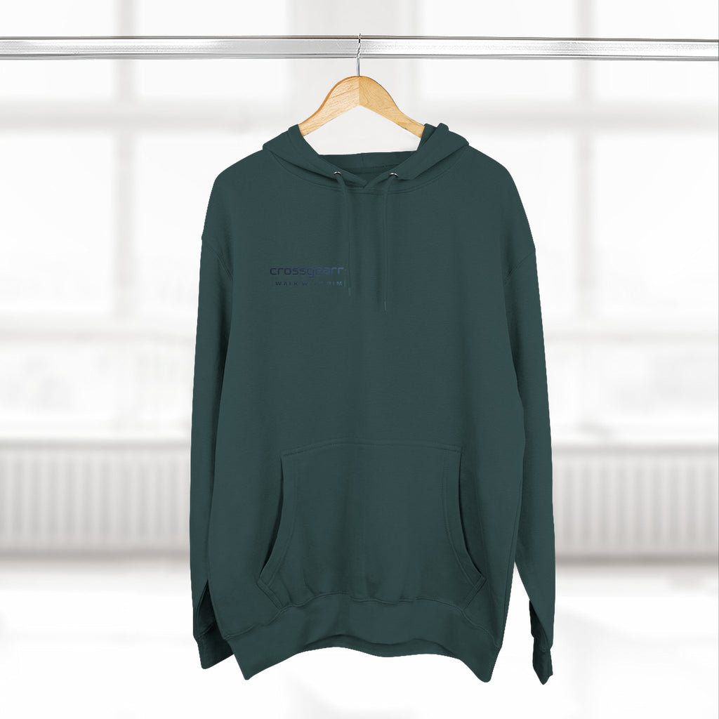 God Isaiah 41:13 Fleece Hoodie | WALK WITH HIM