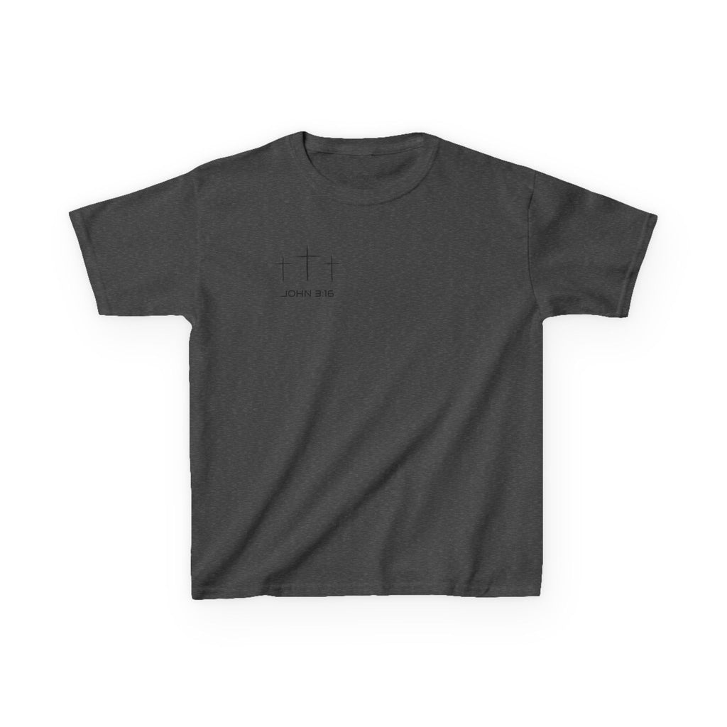 Kids Christian Faith T-Shirt — "Trust in God" Cross Tee