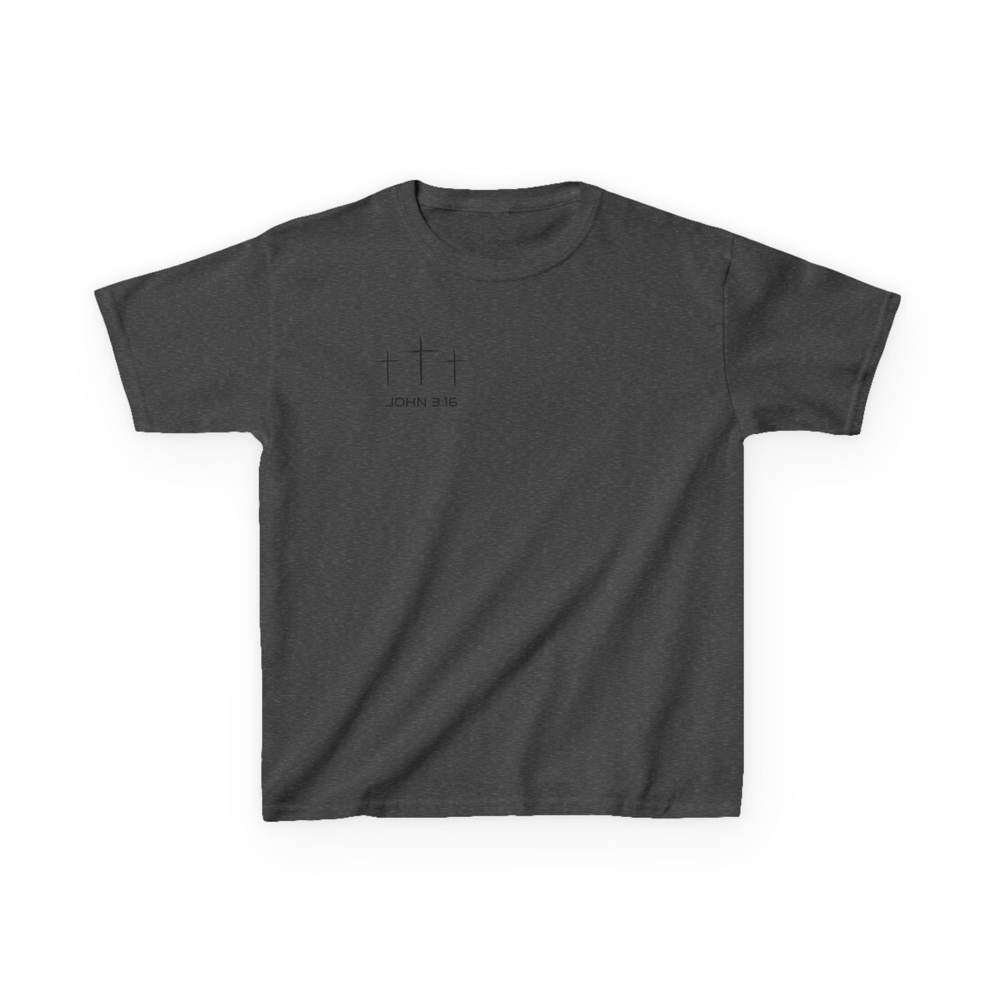 Kids Christian Faith T-Shirt — "Trust in God" Cross Tee