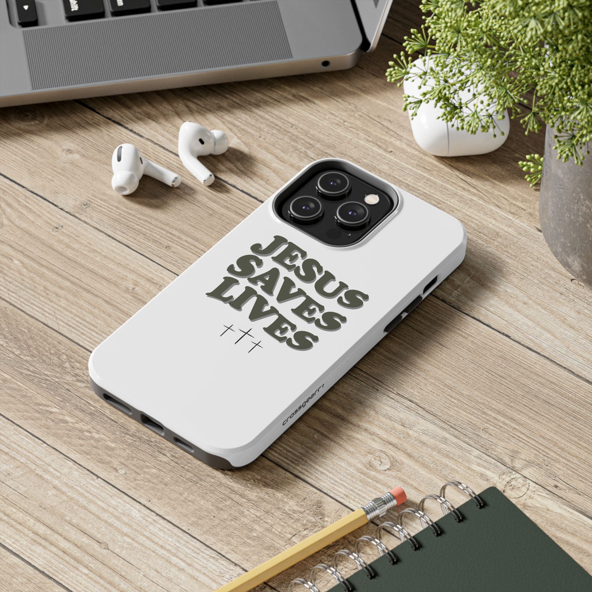 Jesus Saves Lives Phone Case