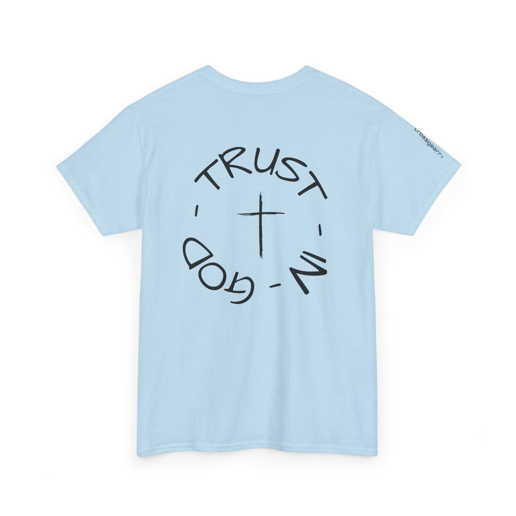 Christian Faith T-Shirt — "Trust in God" Cross Tee