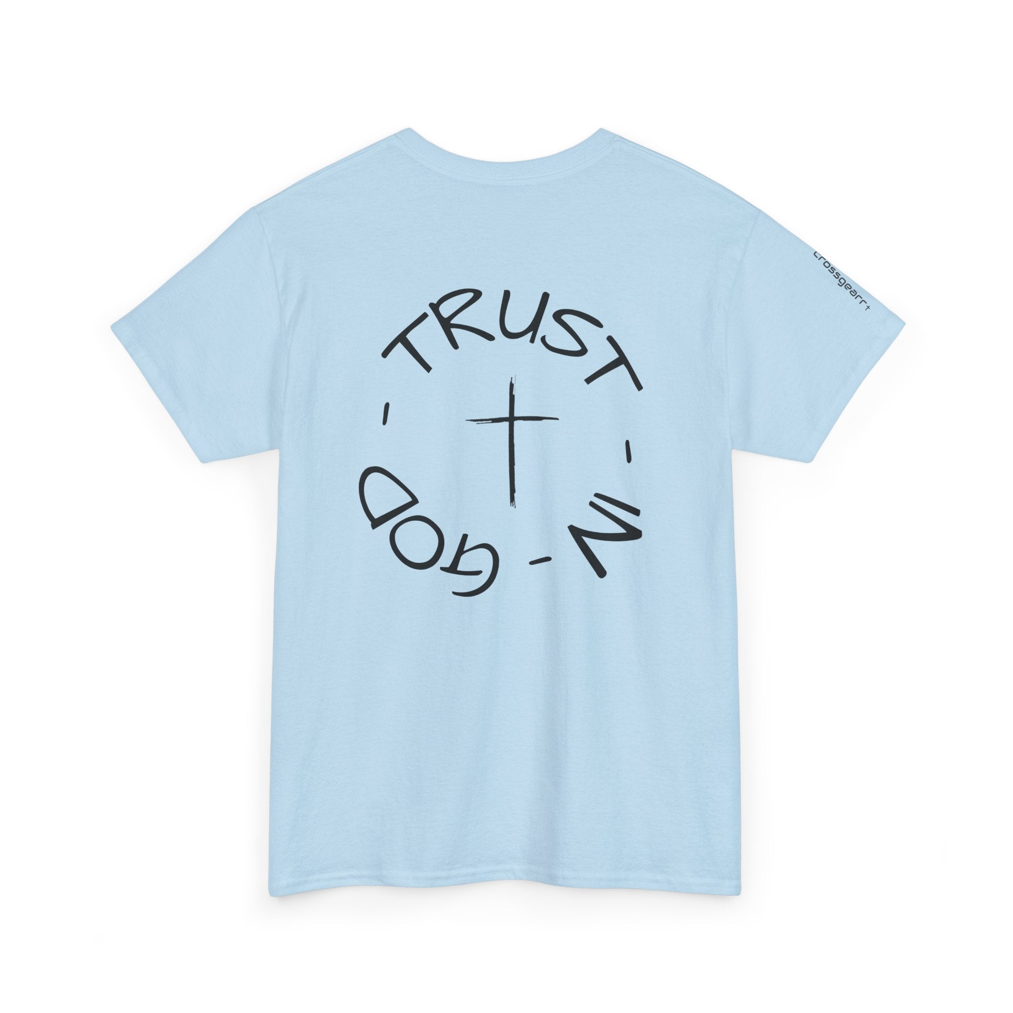 Christian Faith T-Shirt — "Trust in God" Cross Tee