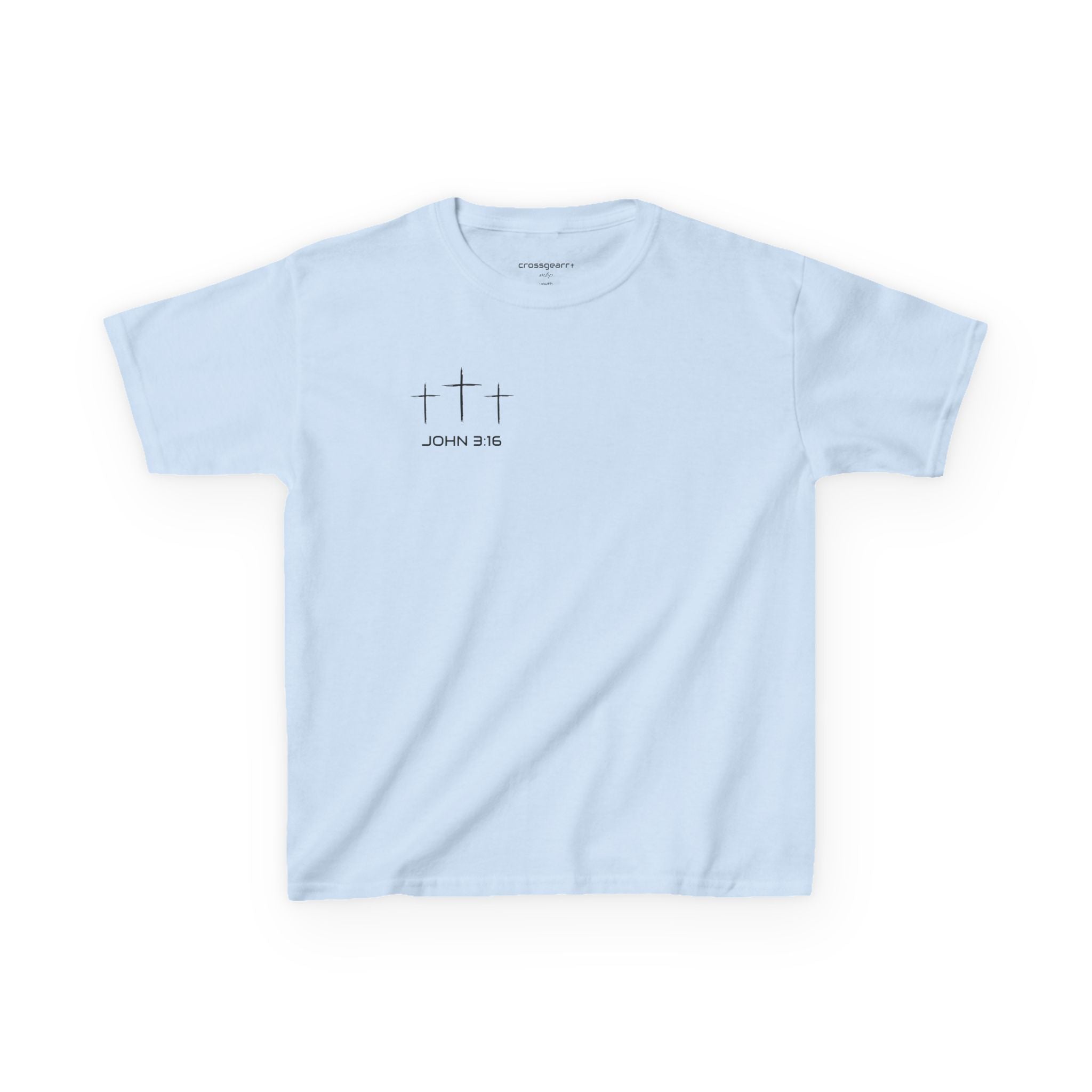 Kids Christian Faith T-Shirt — "Trust in God" Cross Tee