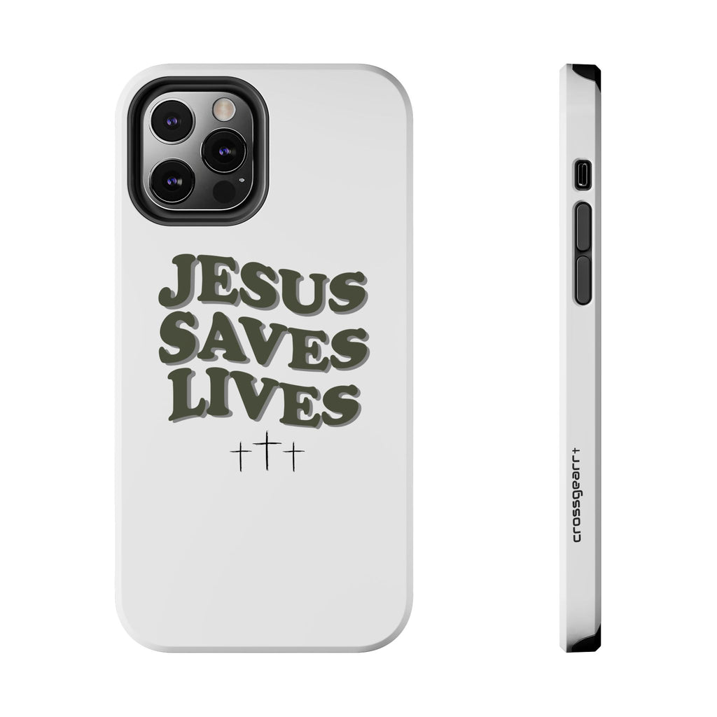 Jesus Saves Lives Phone Case