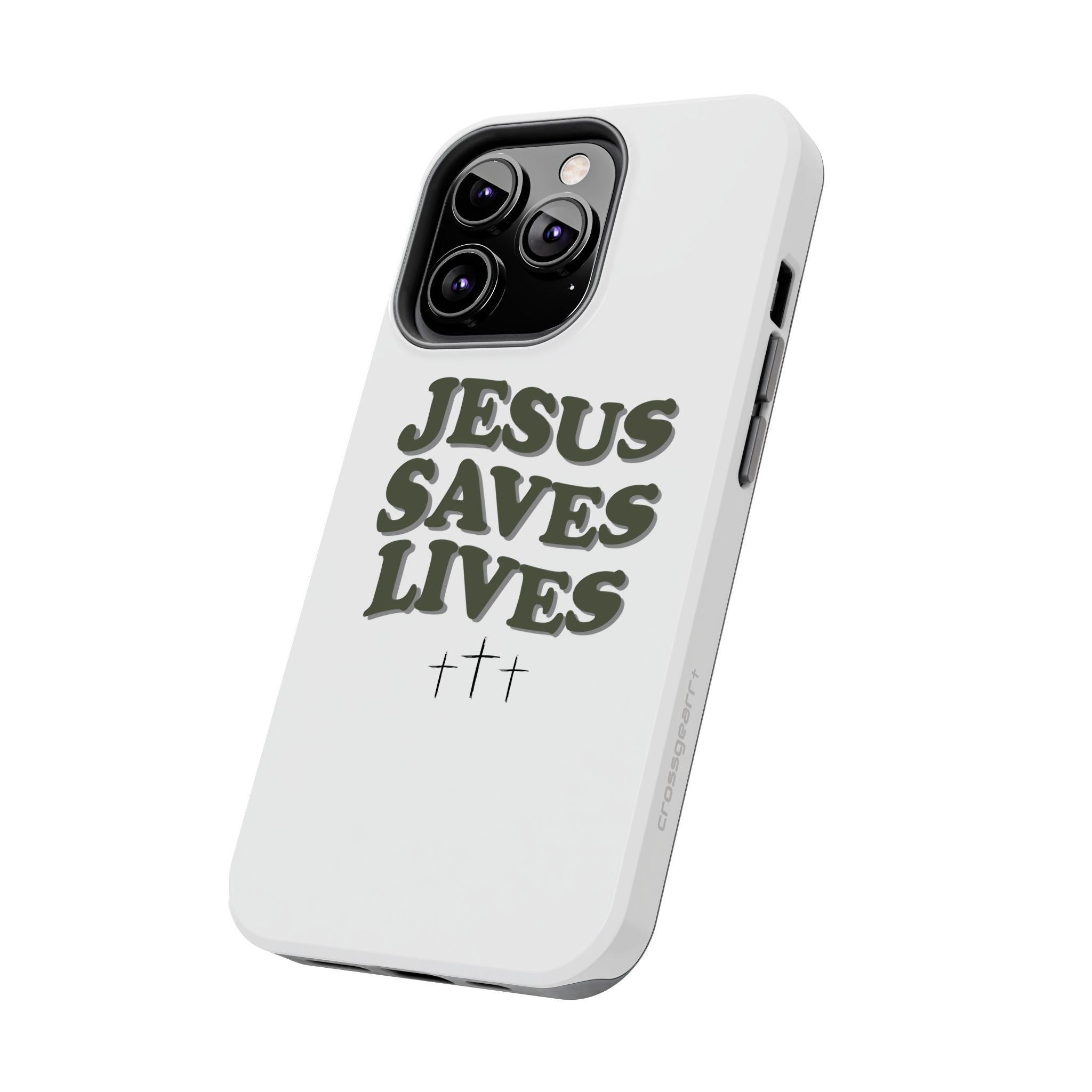 Jesus Saves Lives Phone Case