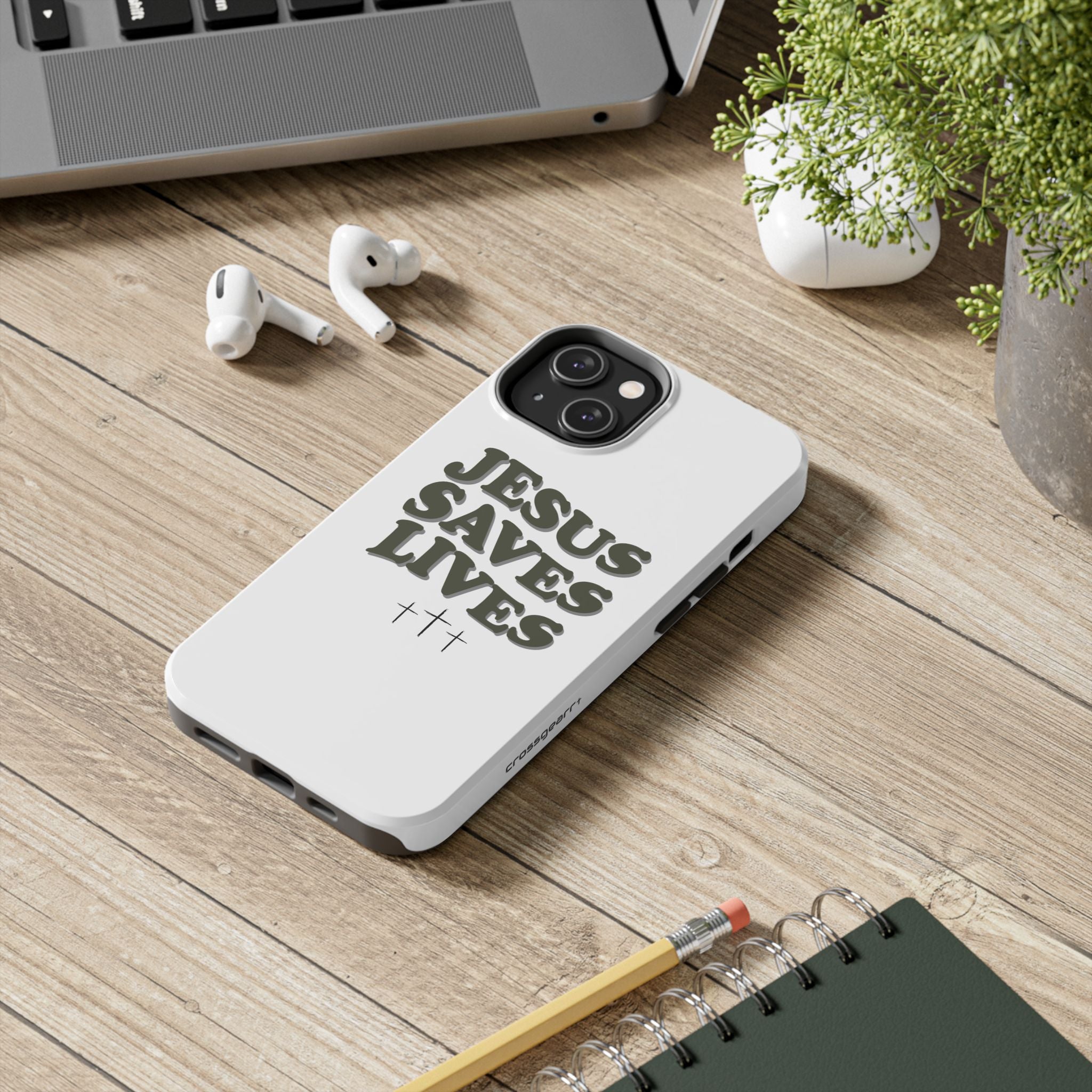 Jesus Saves Lives Phone Case